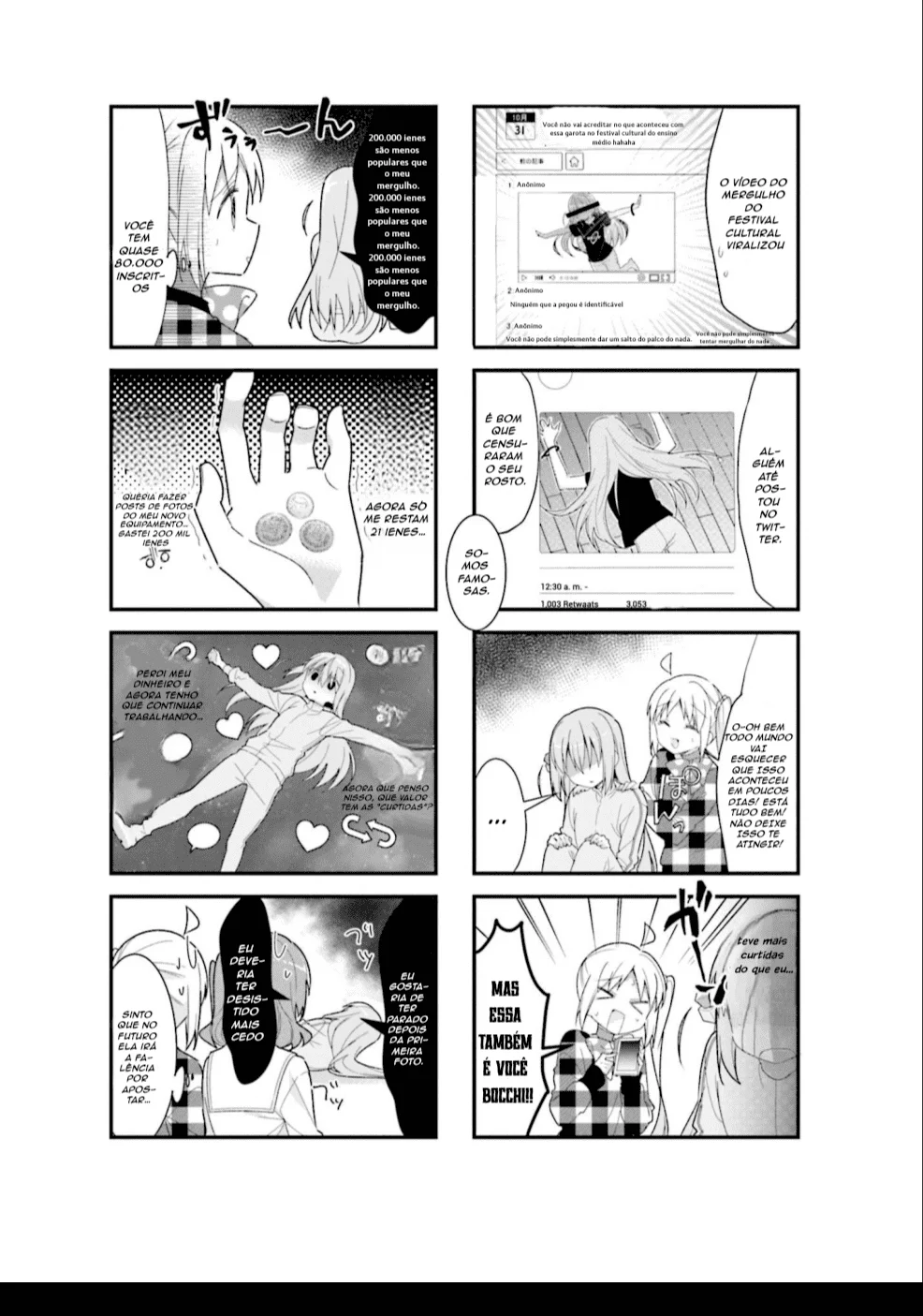 Bocchi, a Roqueira! Capítulo 22 Página 10