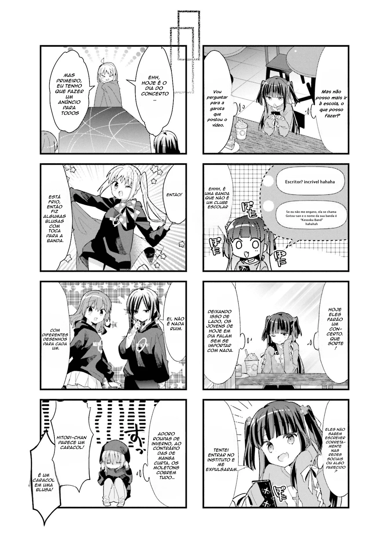 Bocchi, a Roqueira! Capítulo 23 Página 4