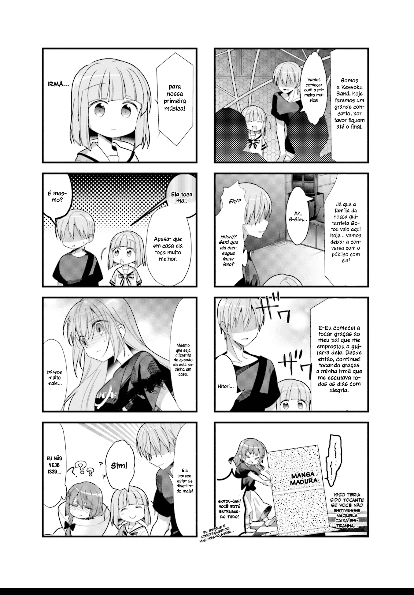 Bocchi, a Roqueira! Capítulo 25 Página 9