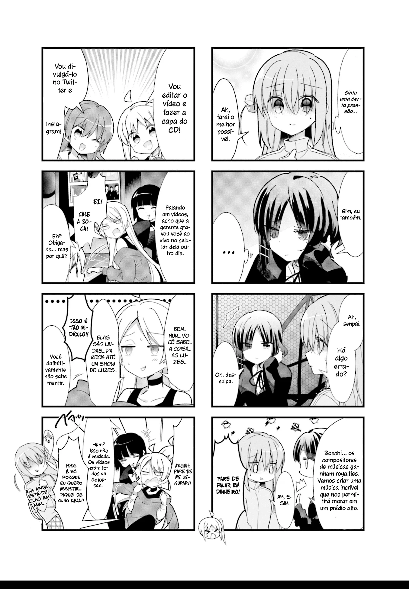 Bocchi, a Roqueira! Capítulo 26 Página 13