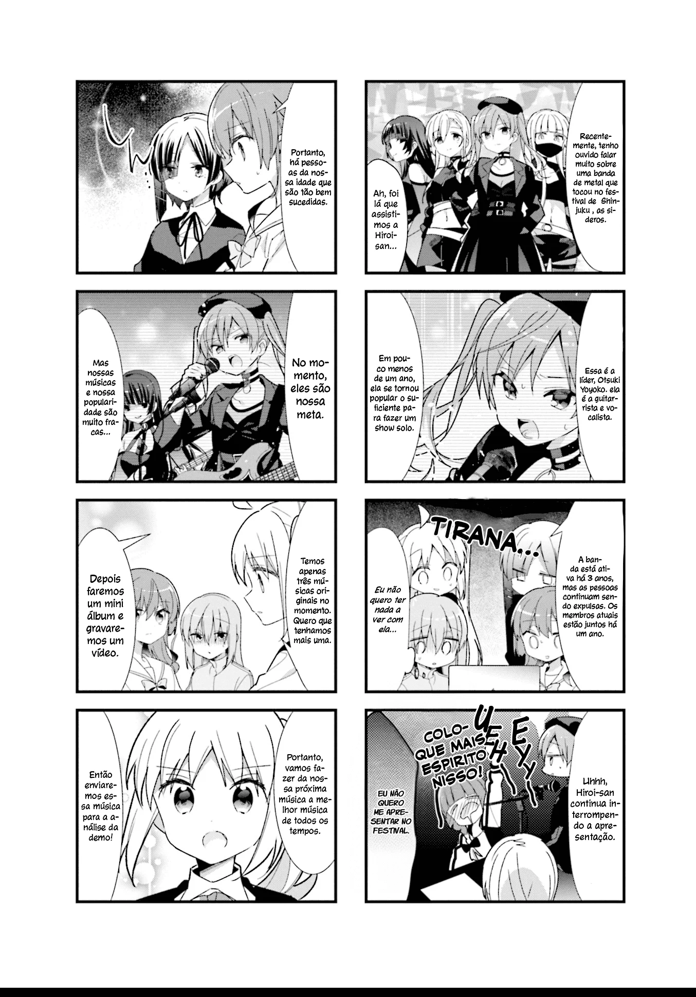 Bocchi, a Roqueira! Capítulo 26 Página 12