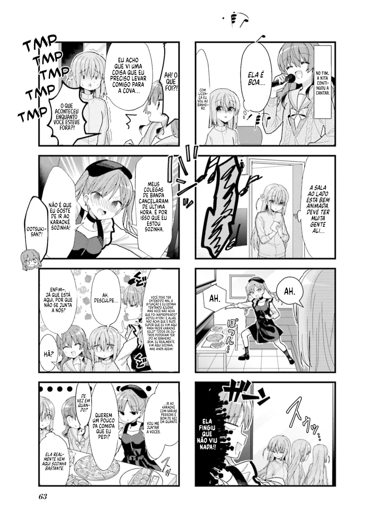 Bocchi, a Roqueira! Capítulo 32 Página 6