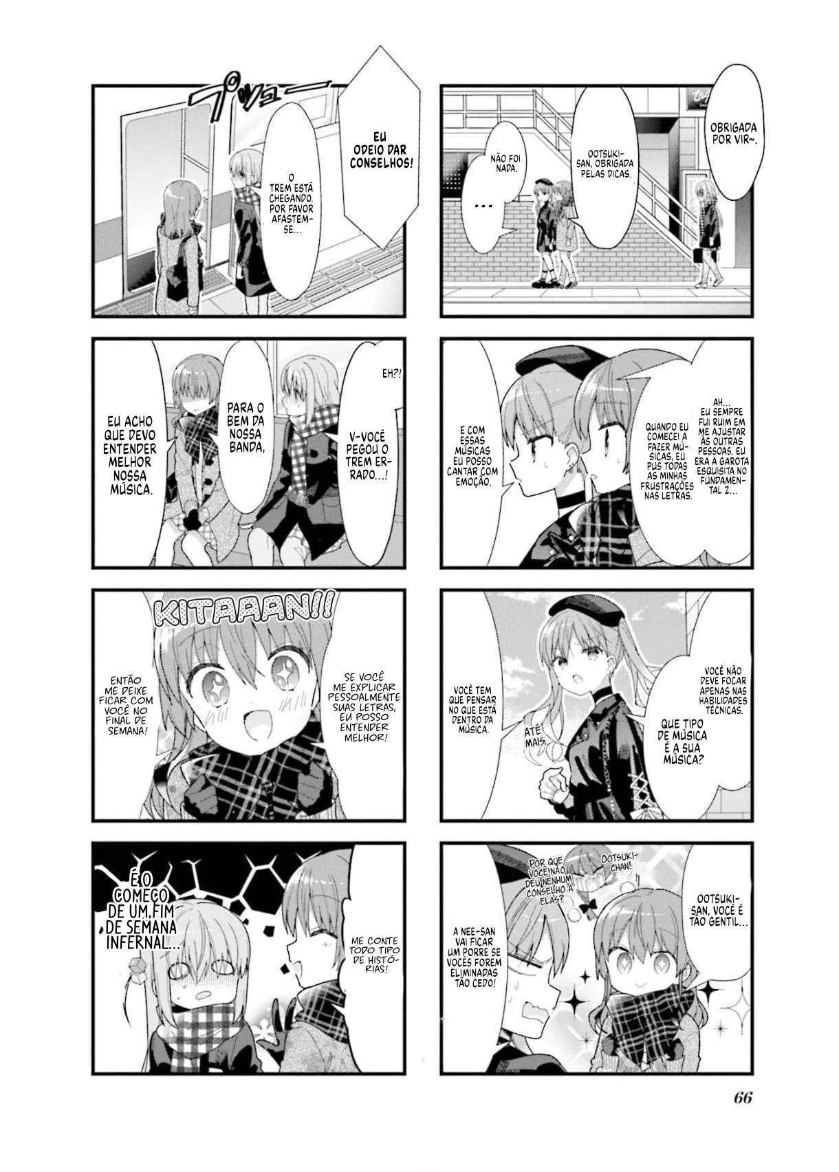 Bocchi, a Roqueira! Capítulo 32 Página 9