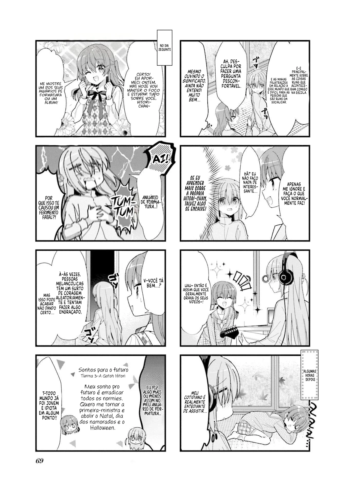 Bocchi, a Roqueira! Capítulo 33 Página 4