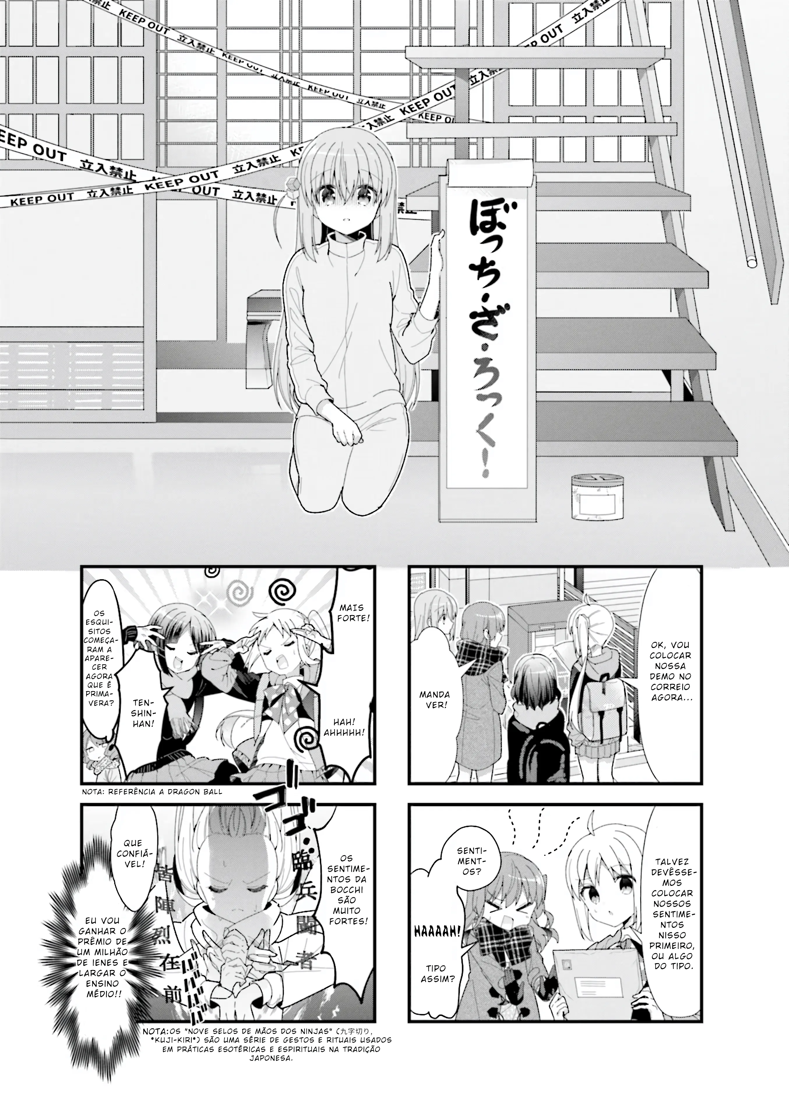 Bocchi, a Roqueira! Capítulo 34 Página 1