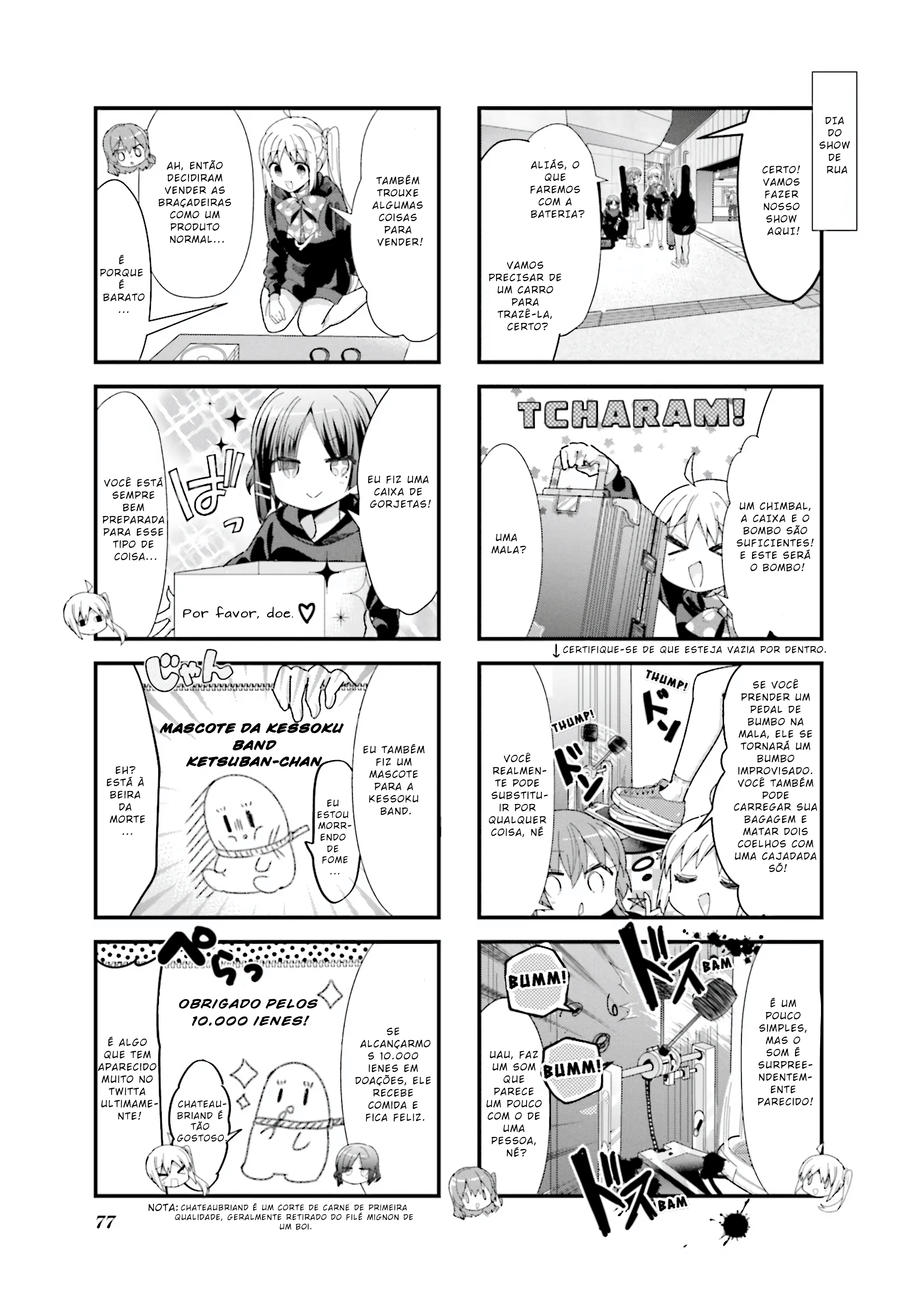 Bocchi, a Roqueira! Capítulo 34 Página 3