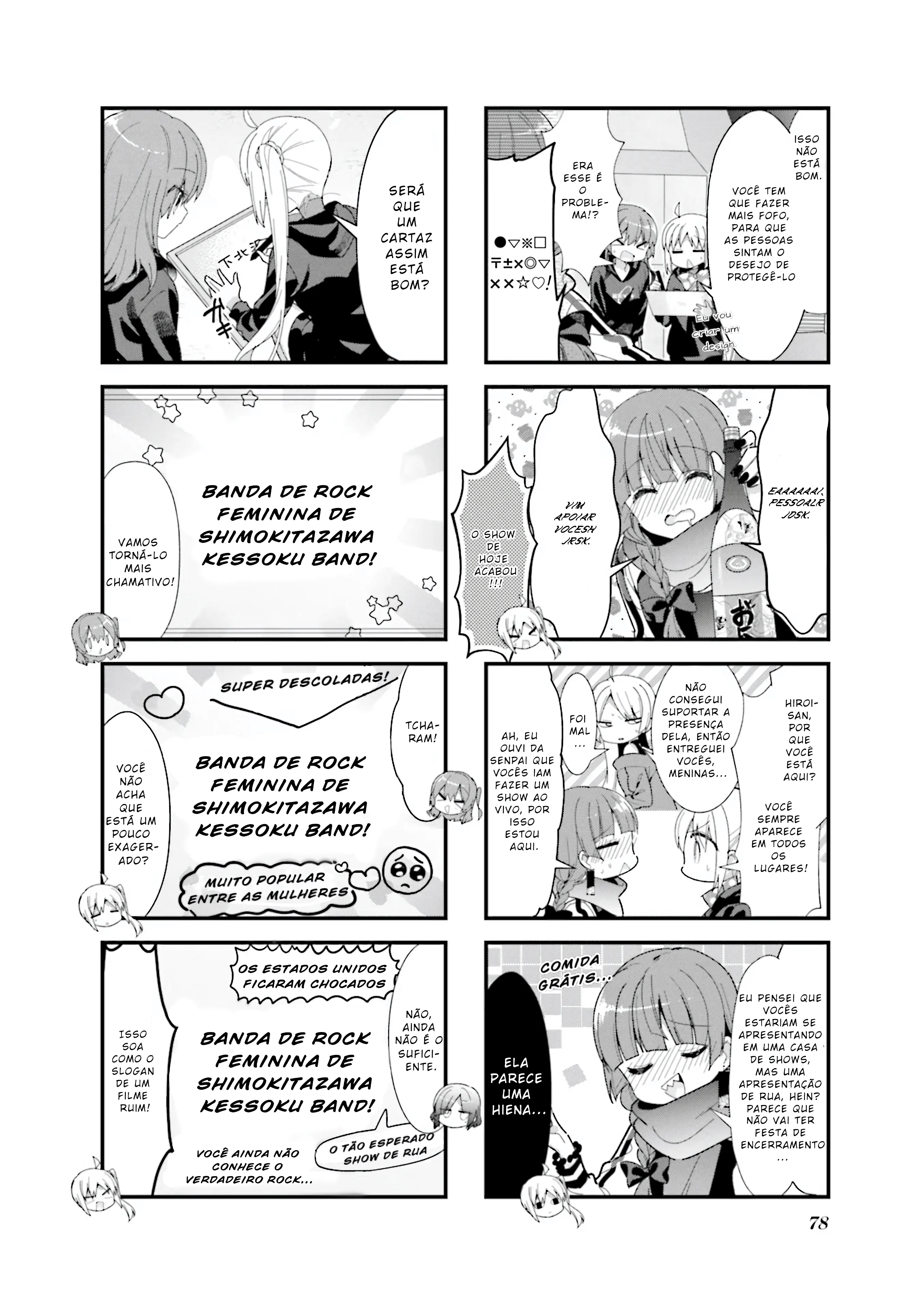 Bocchi, a Roqueira! Capítulo 34 Página 4