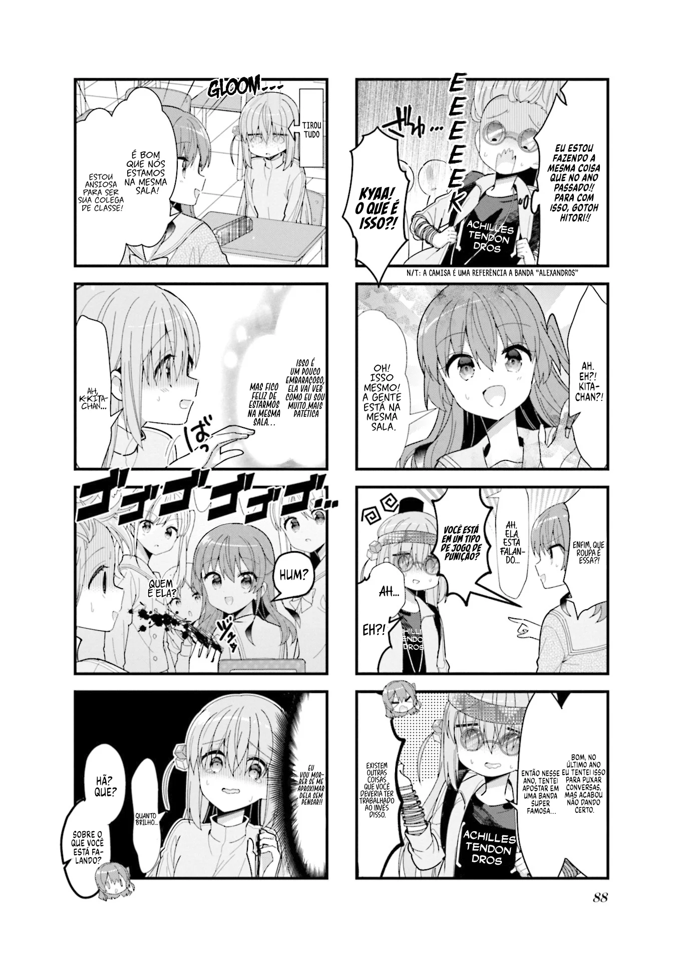 Bocchi, a Roqueira! Capítulo 35 Página 6