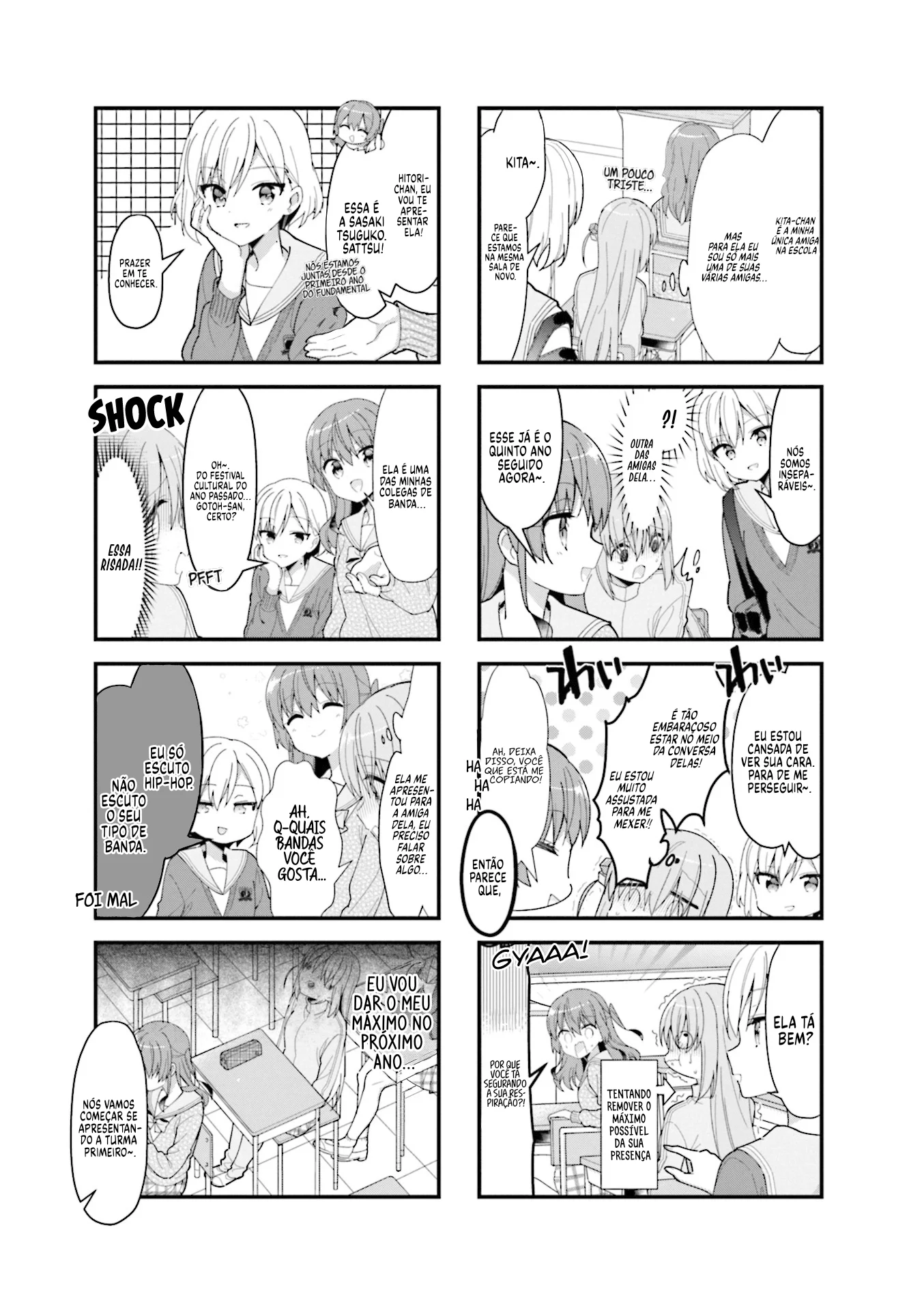 Bocchi, a Roqueira! Capítulo 35 Página 7