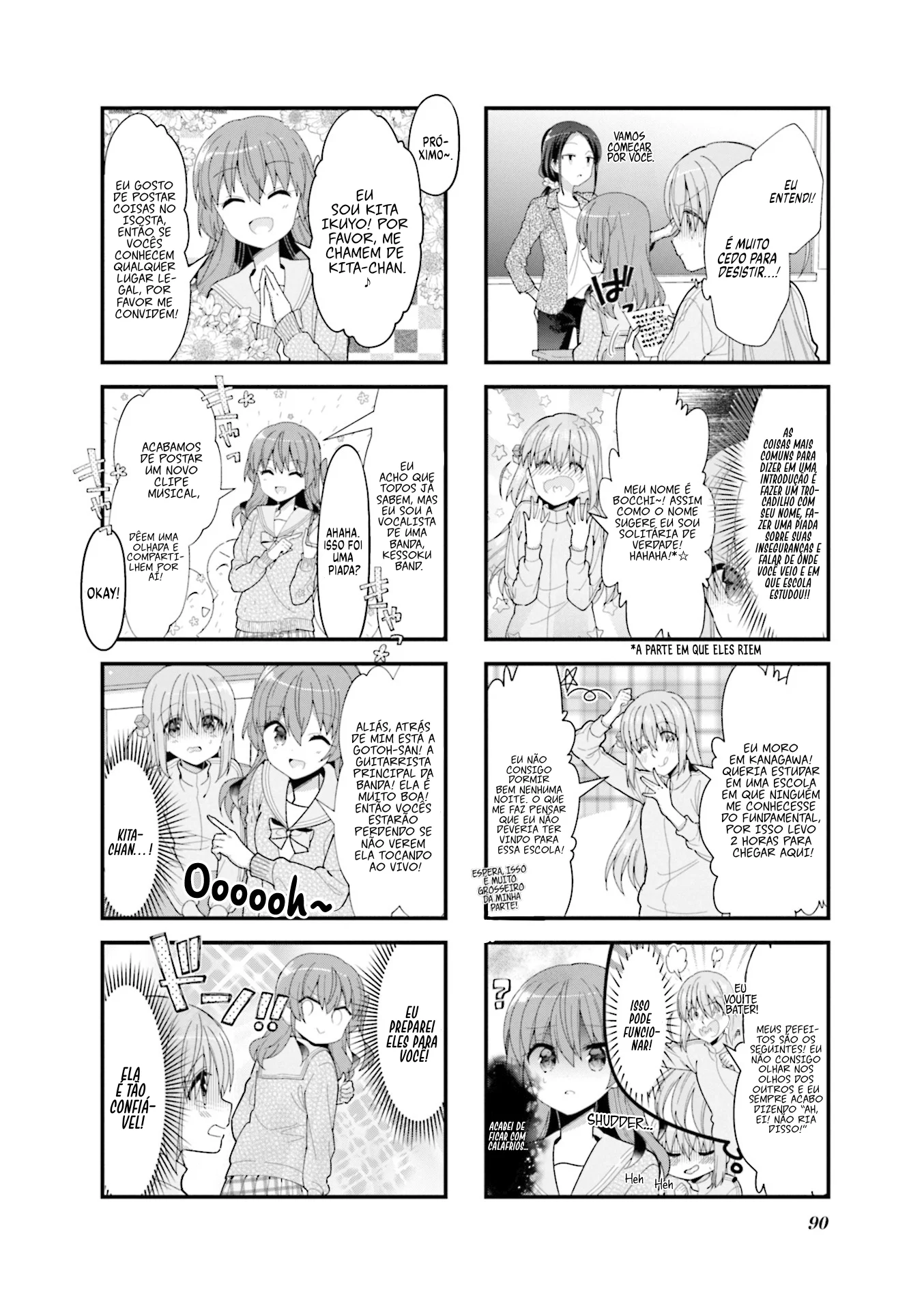Bocchi, a Roqueira! Capítulo 35 Página 8