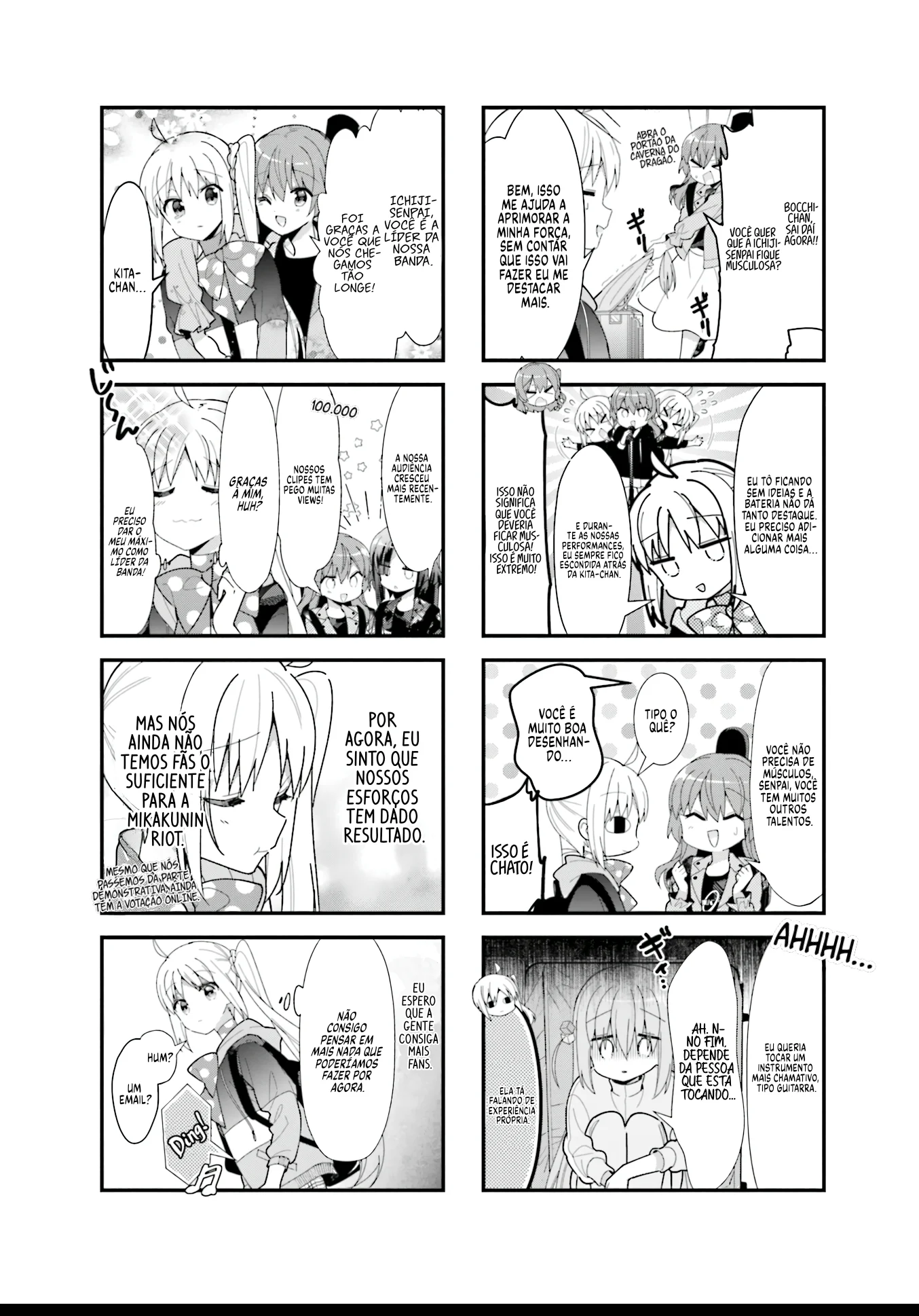 Bocchi, a Roqueira! Capítulo 36 Página 4