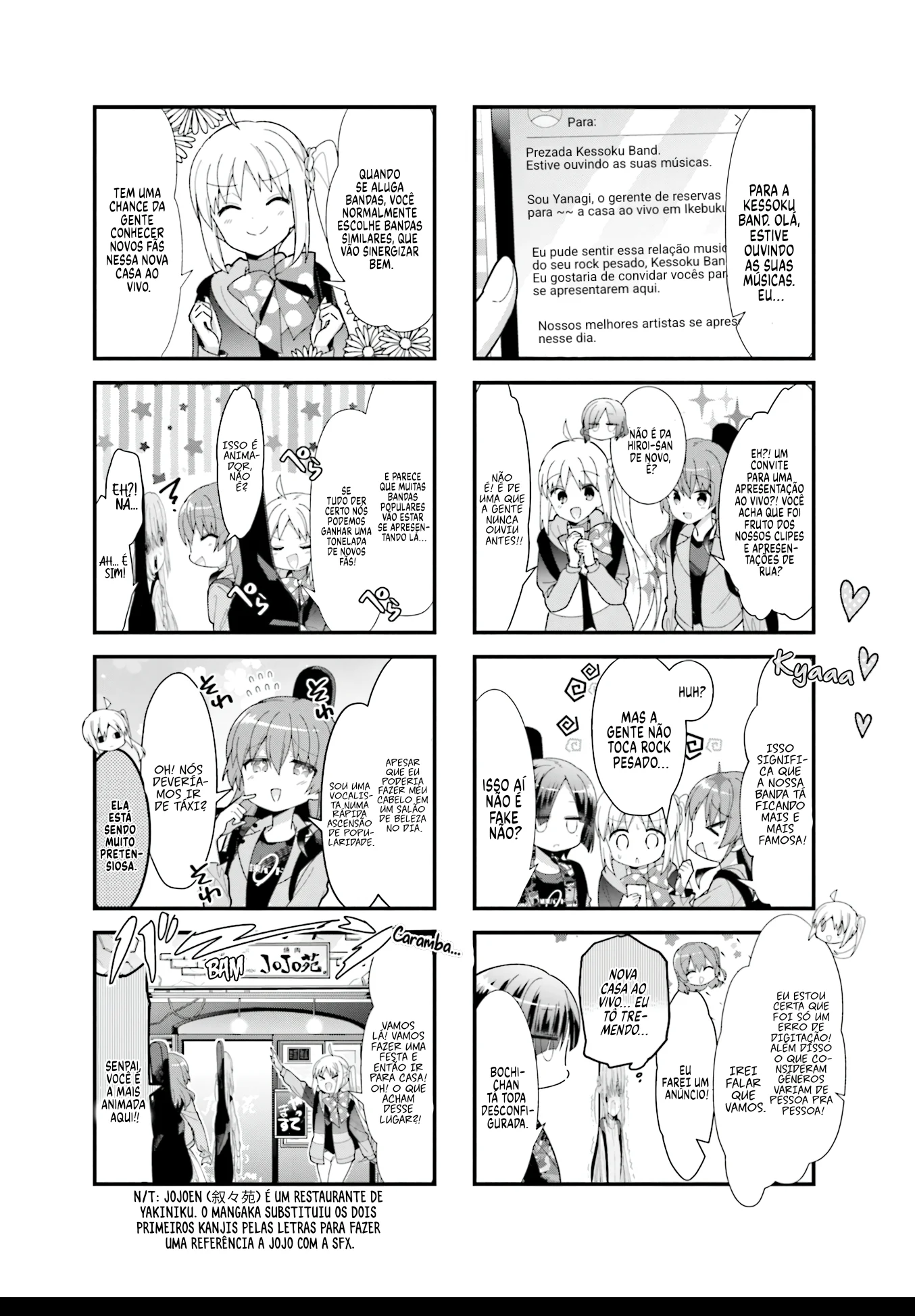 Bocchi, a Roqueira! Capítulo 36 Página 5