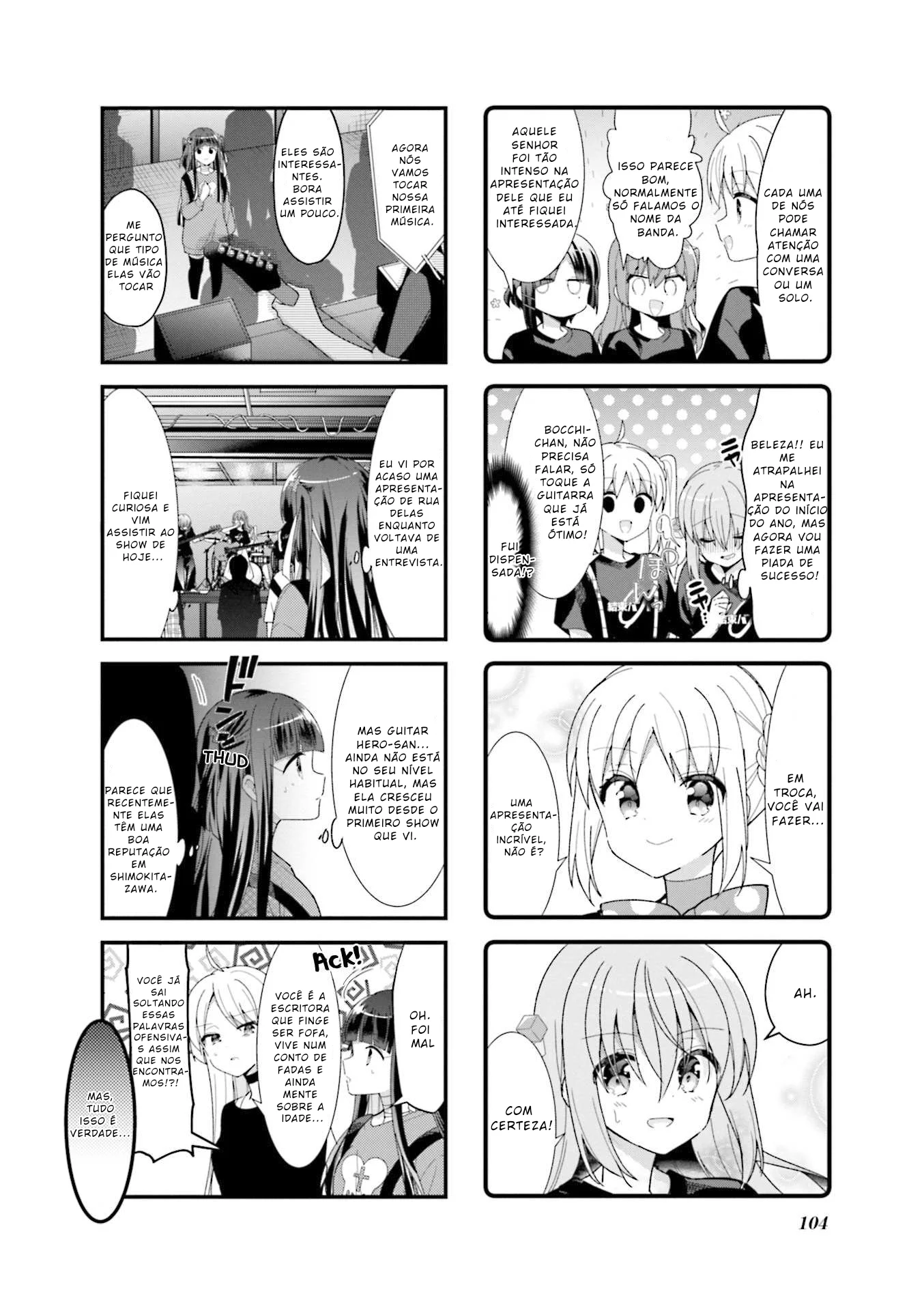 Bocchi, a Roqueira! Capítulo 37 Página 4