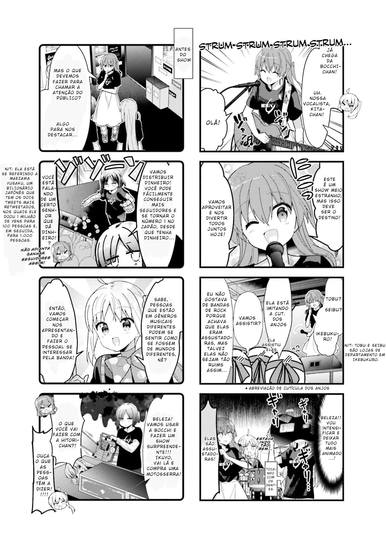 Bocchi, a Roqueira! Capítulo 37 Página 3