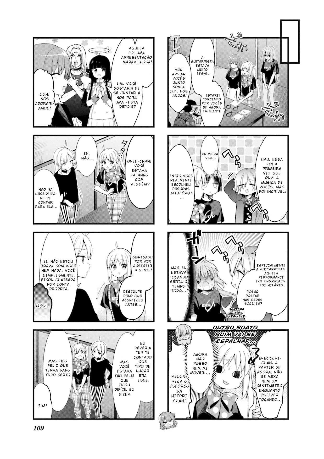 Bocchi, a Roqueira! Capítulo 37 Página 9