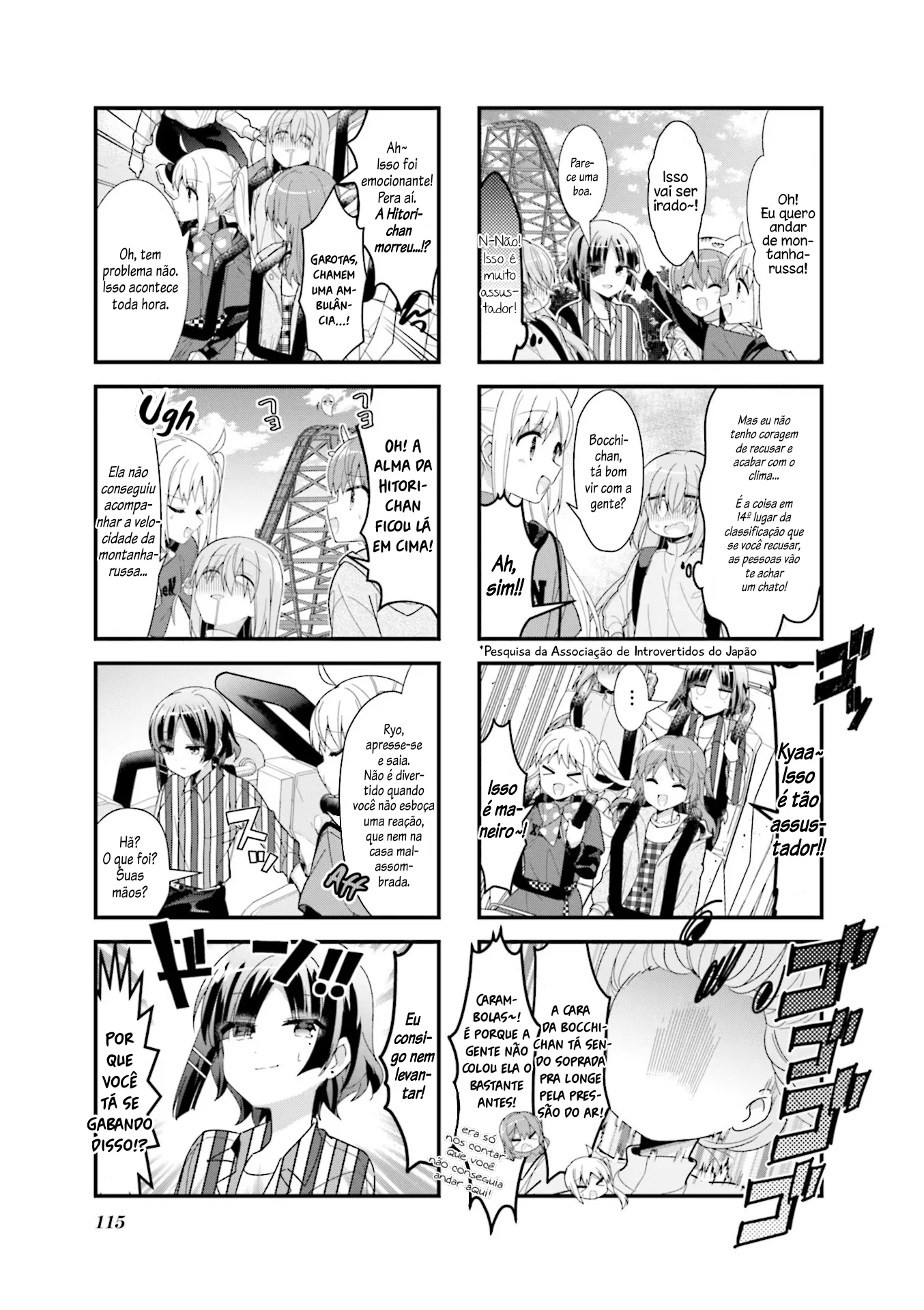Bocchi, a Roqueira! Capítulo 38 Página 6