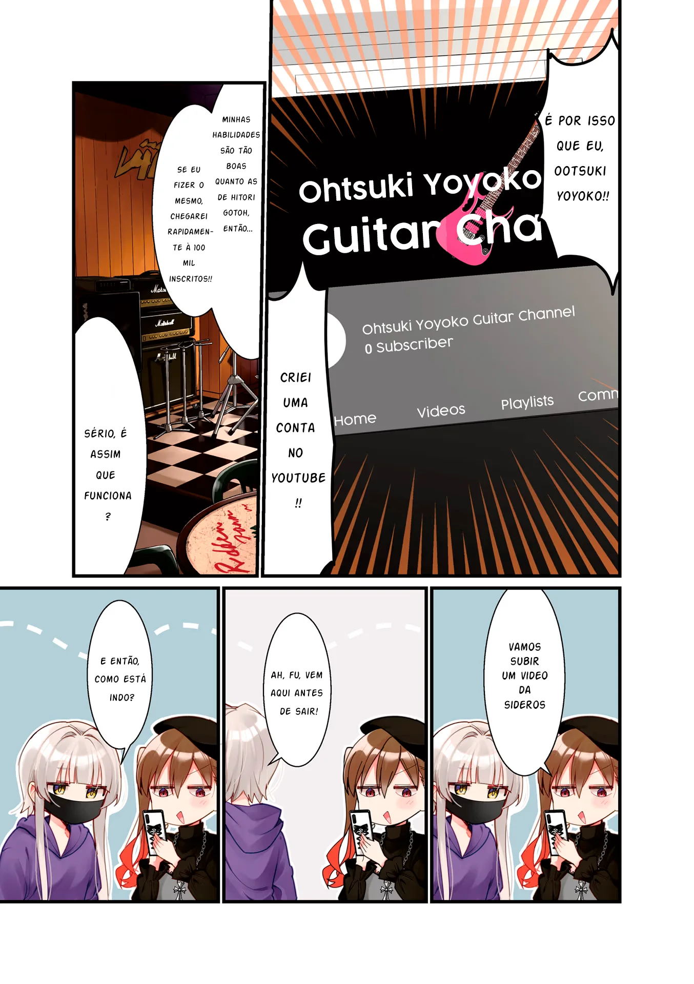 Bocchi, a Roqueira! Capítulo 39 Página 5