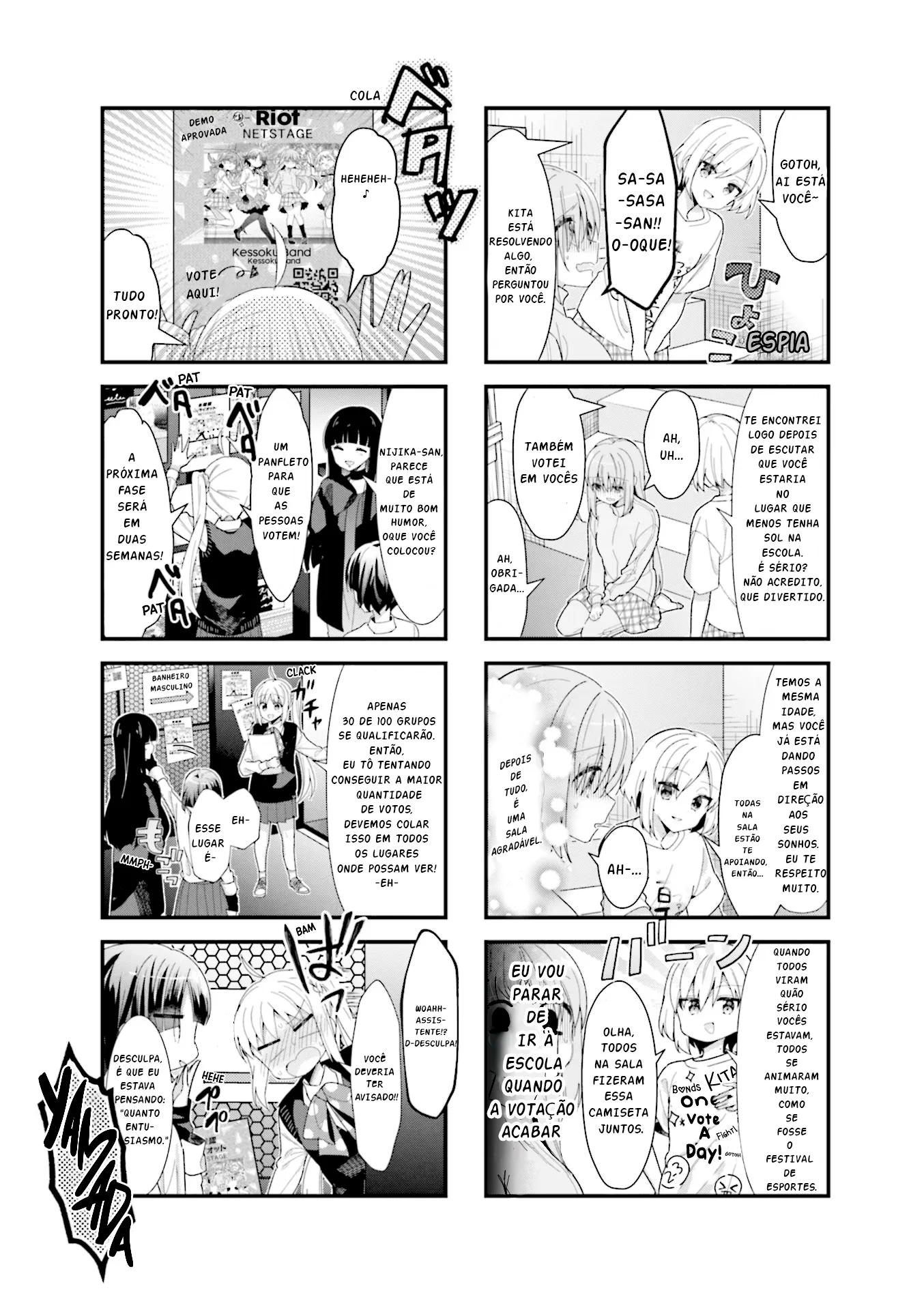 Bocchi, a Roqueira! Capítulo 39 Página 14