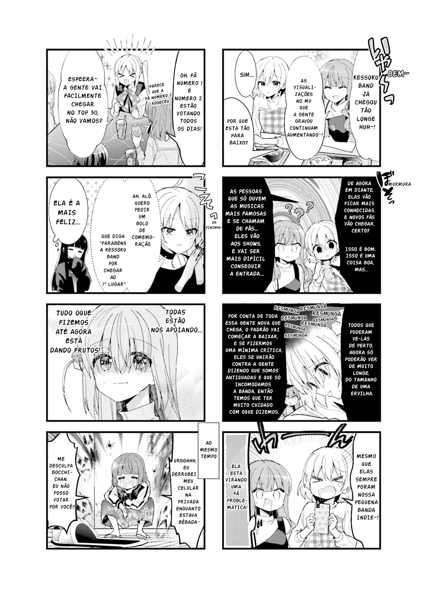Bocchi, a Roqueira! Capítulo 39 Página 18