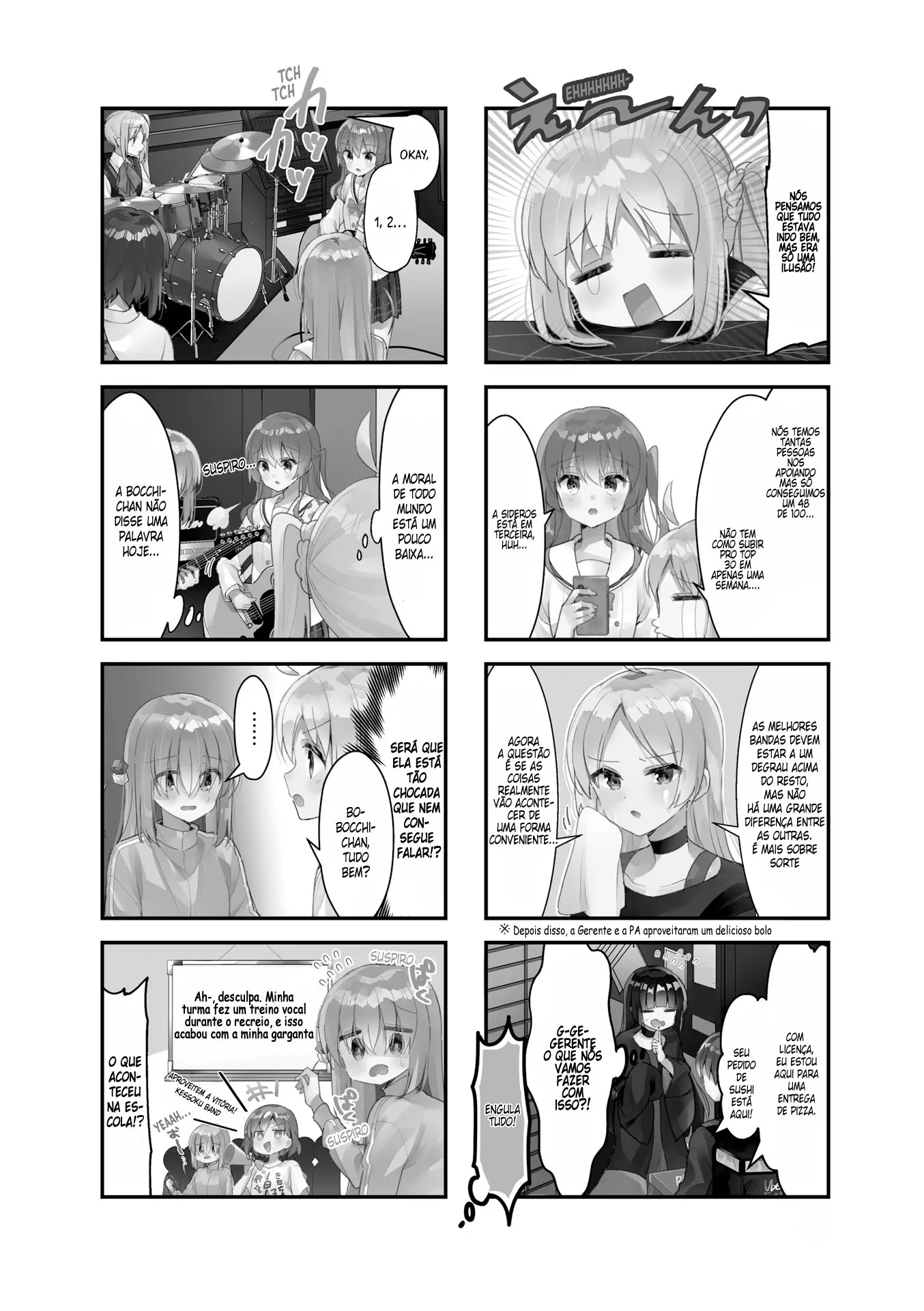 Bocchi, a Roqueira! Capítulo 40 Página 3