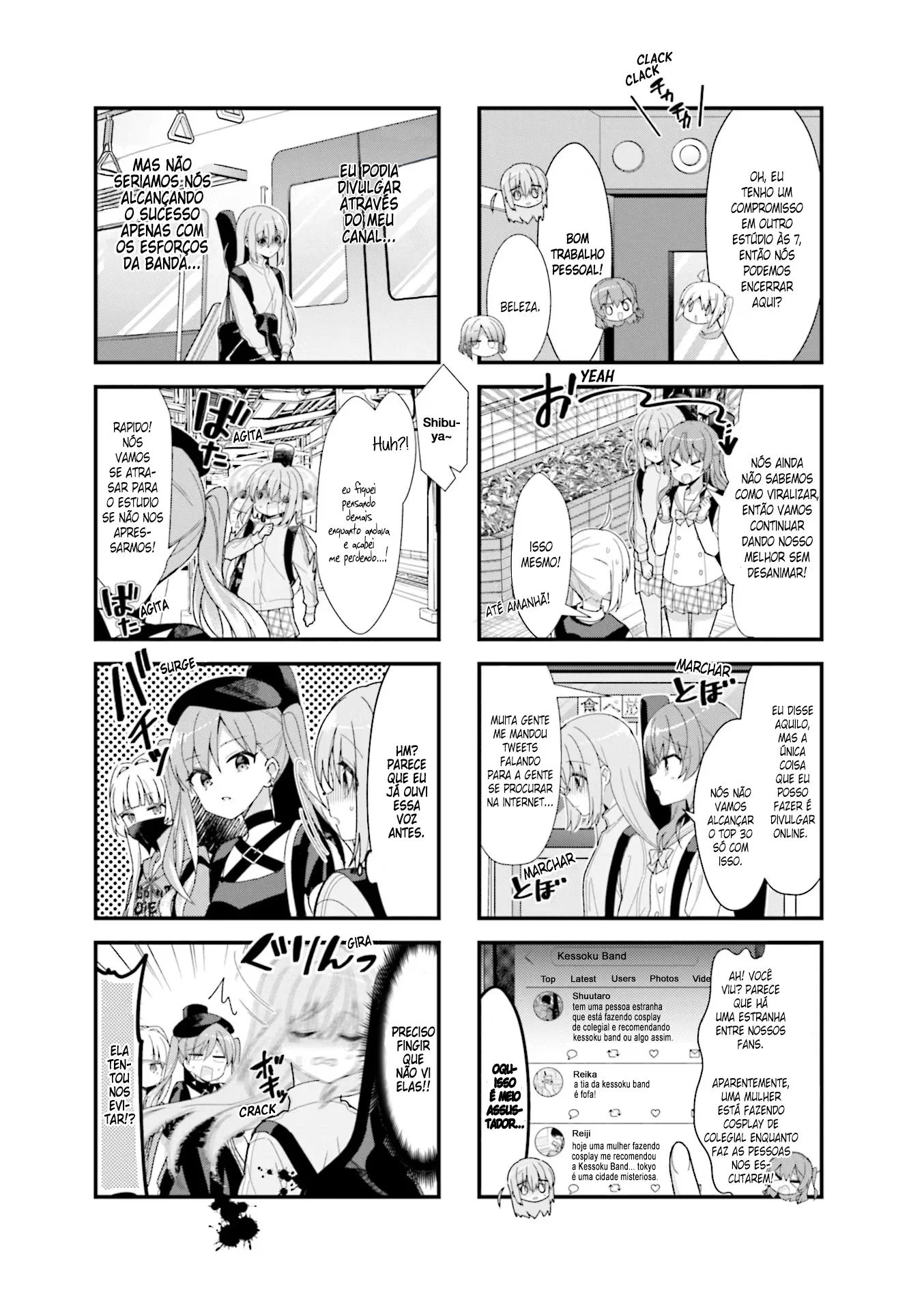 Bocchi, a Roqueira! Capítulo 40 Página 4