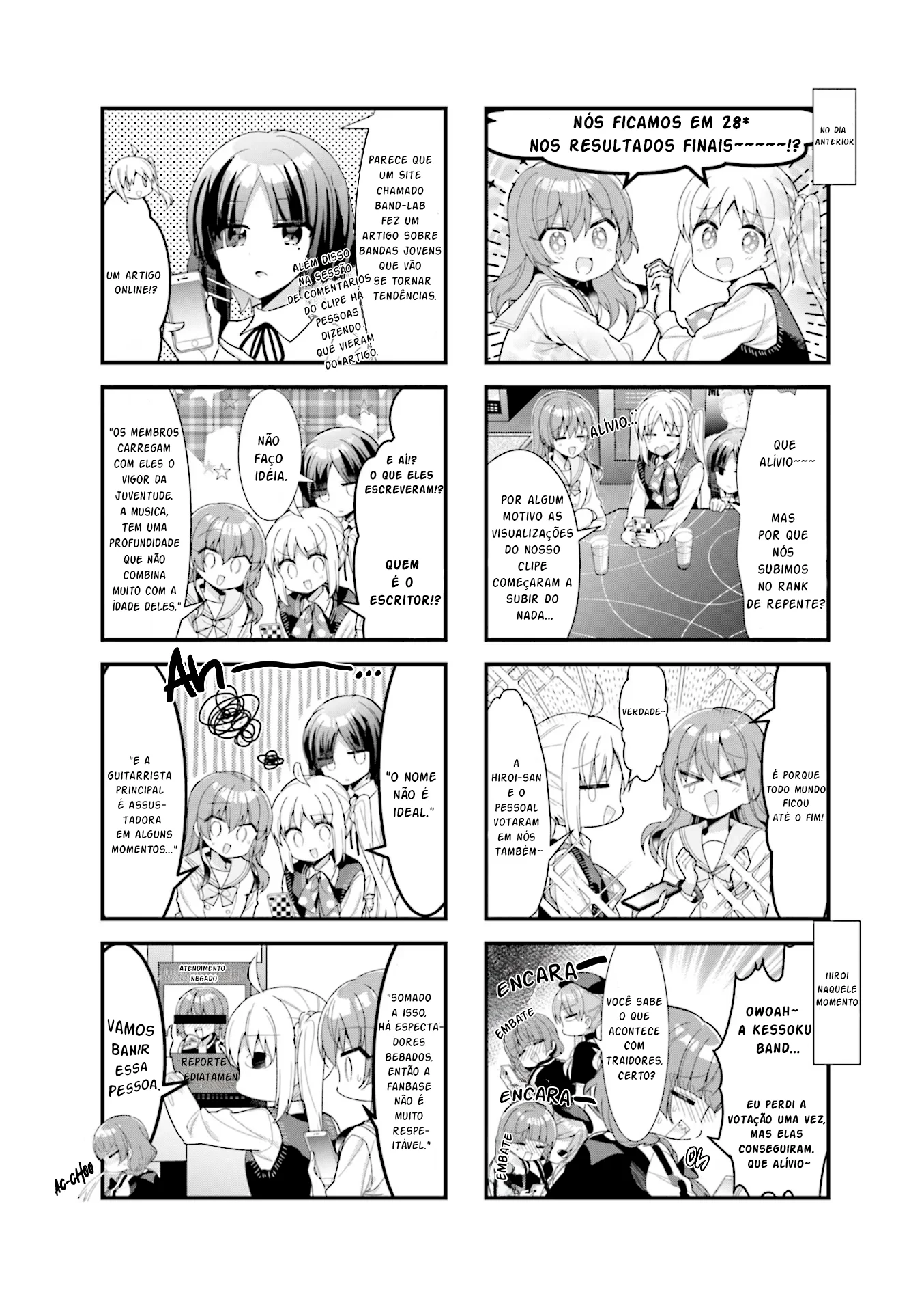 Bocchi, a Roqueira! Capítulo 41 Página 3