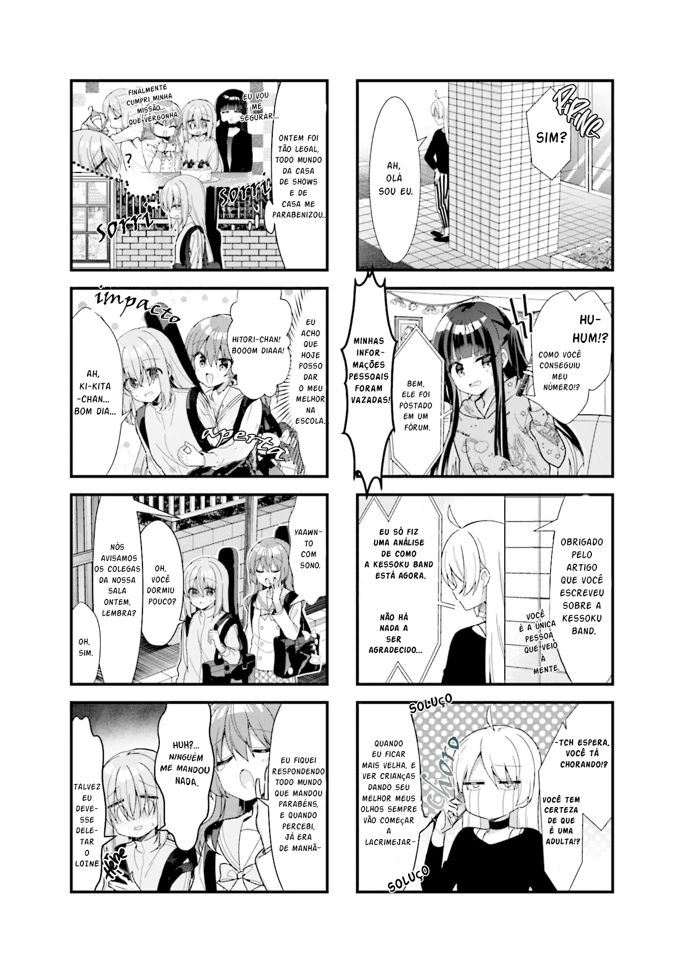 Bocchi, a Roqueira! Capítulo 41 Página 4