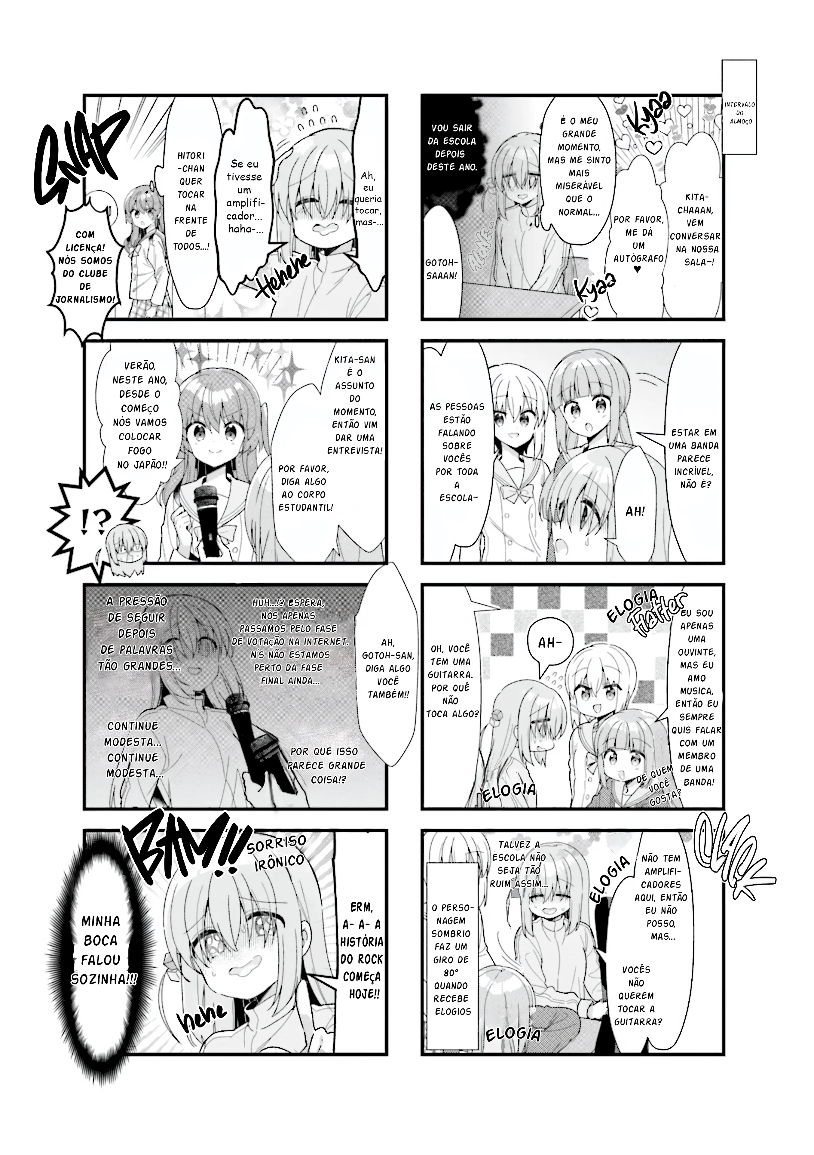 Bocchi, a Roqueira! Capítulo 41 Página 6
