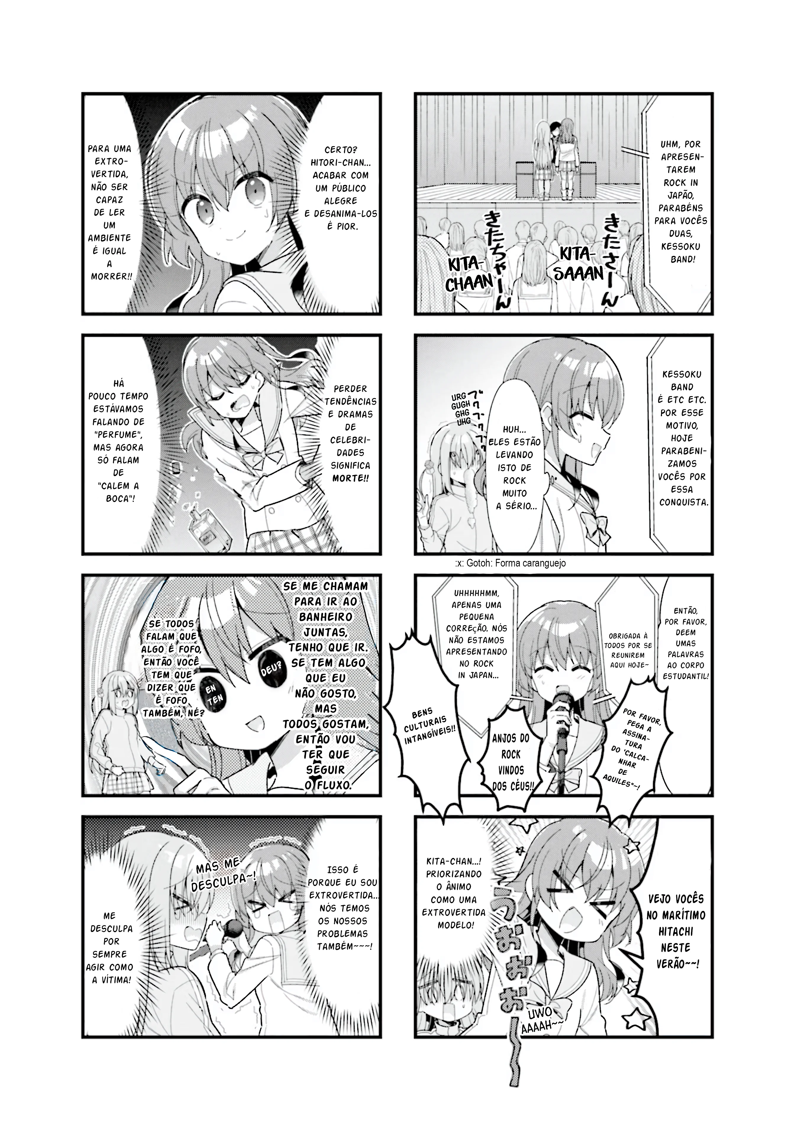 Bocchi, a Roqueira! Capítulo 41 Página 8