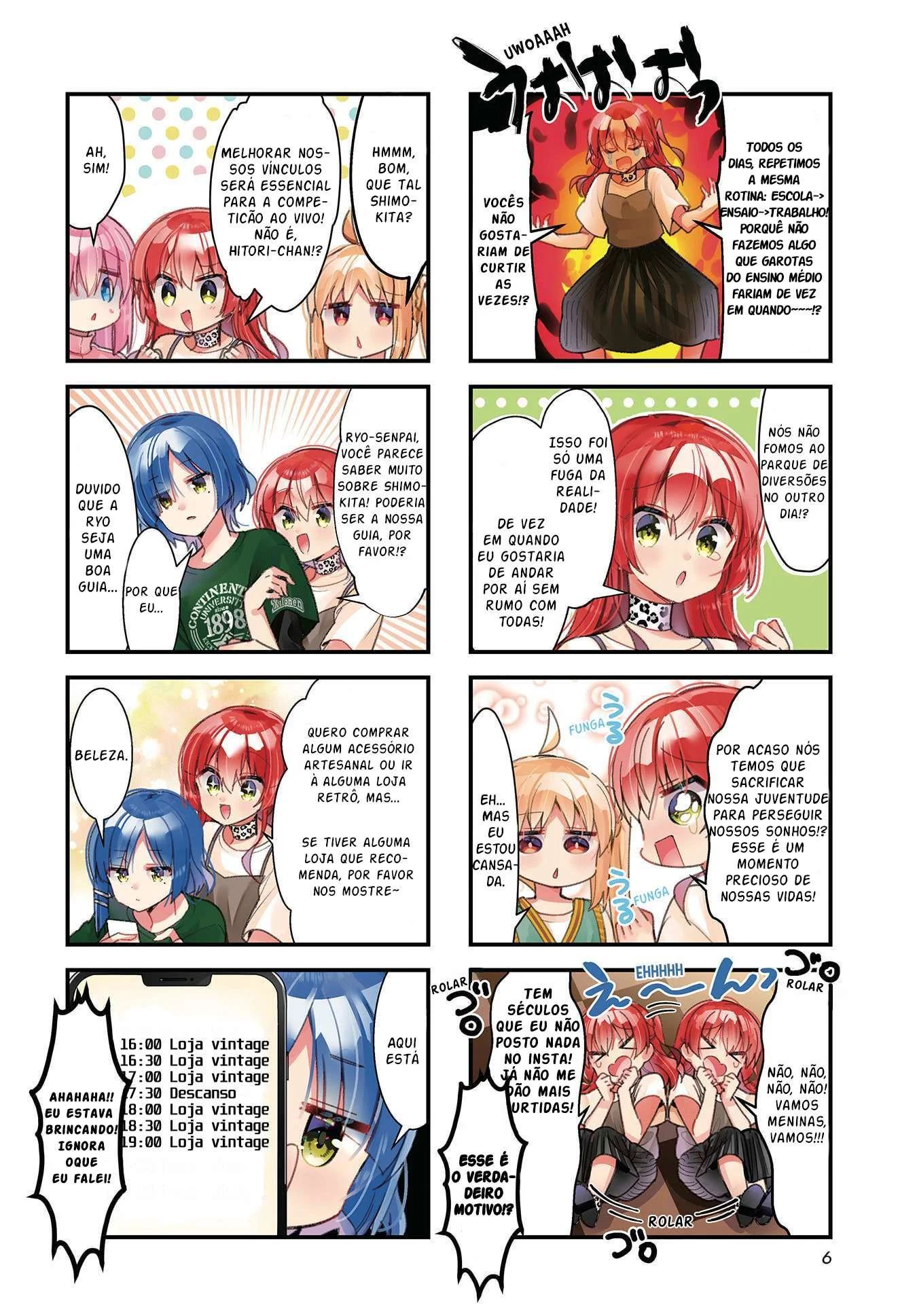 Bocchi, a Roqueira! Capítulo 42 Página 3