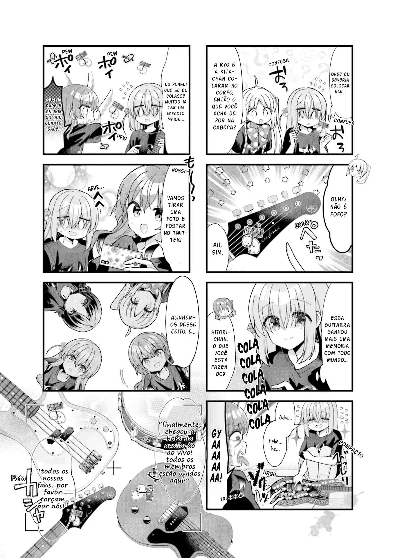 Bocchi, a Roqueira! Capítulo 43 Página 9