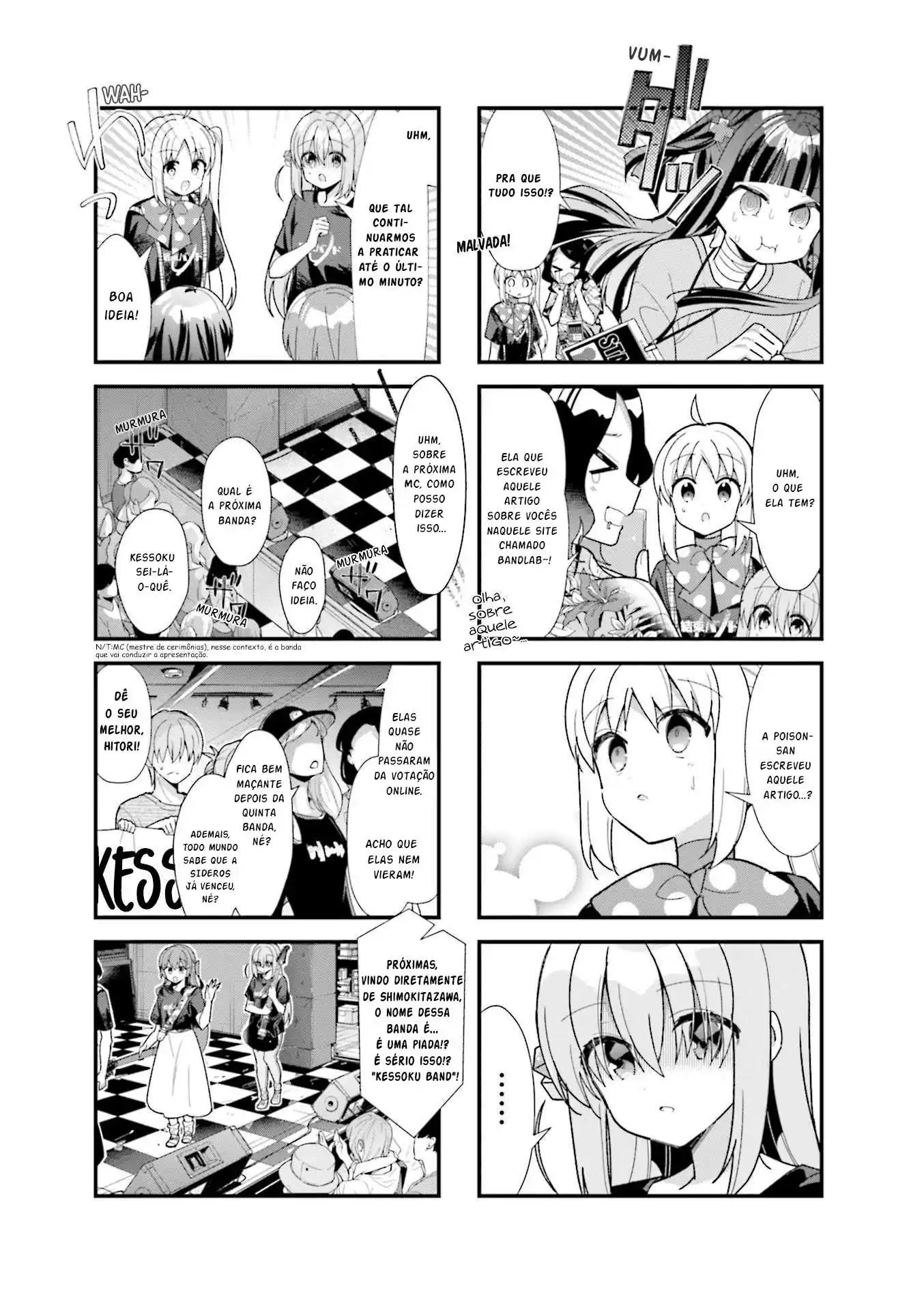 Bocchi, a Roqueira! Capítulo 44 Página 6