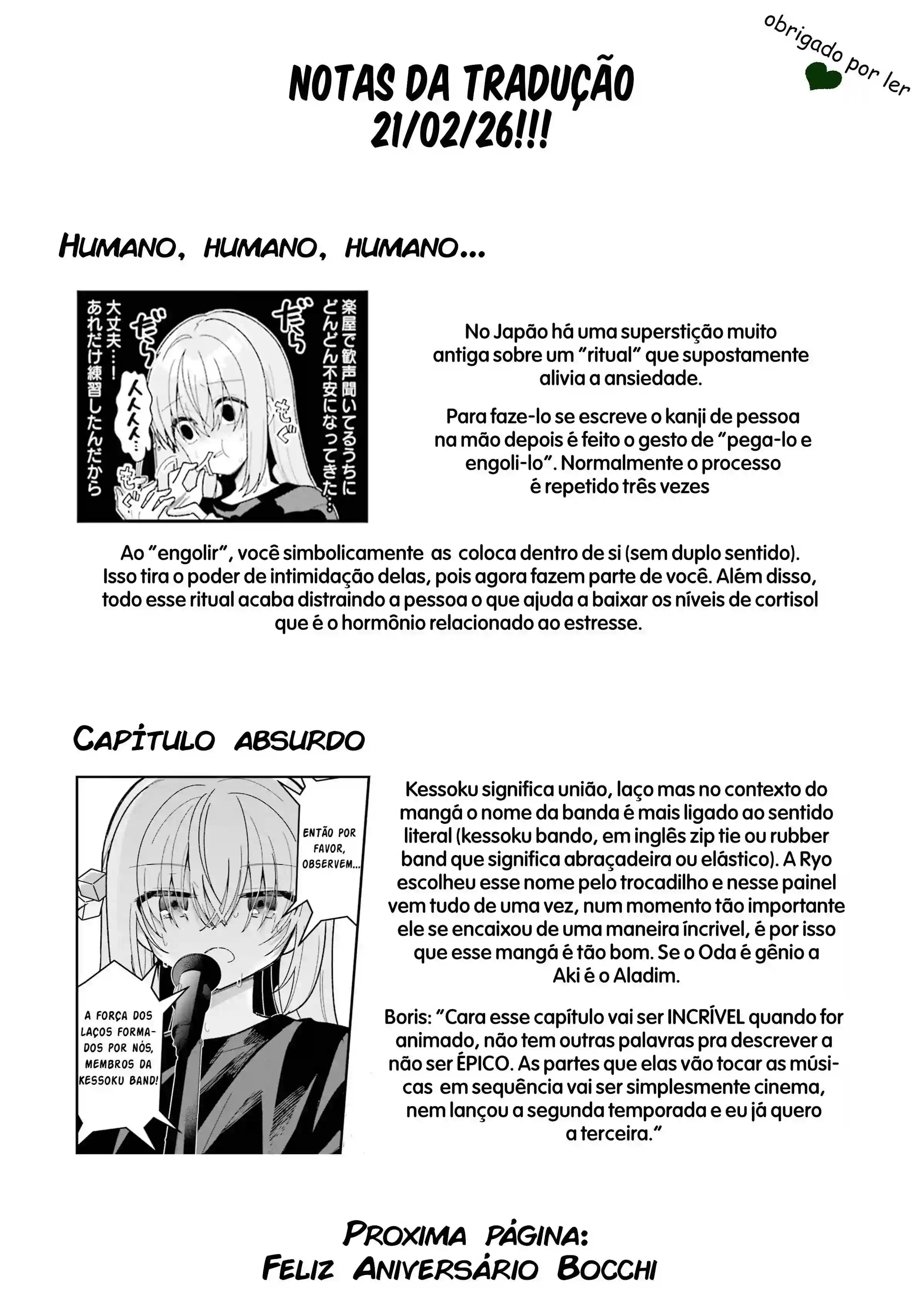 Bocchi, a Roqueira! Capítulo 44 Página 12