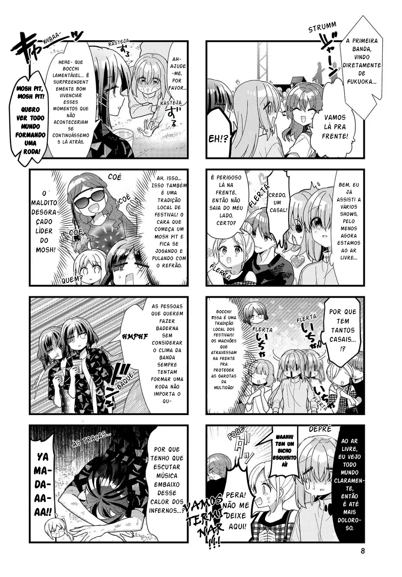 Bocchi, a Roqueira! Capítulo 45 Página 6