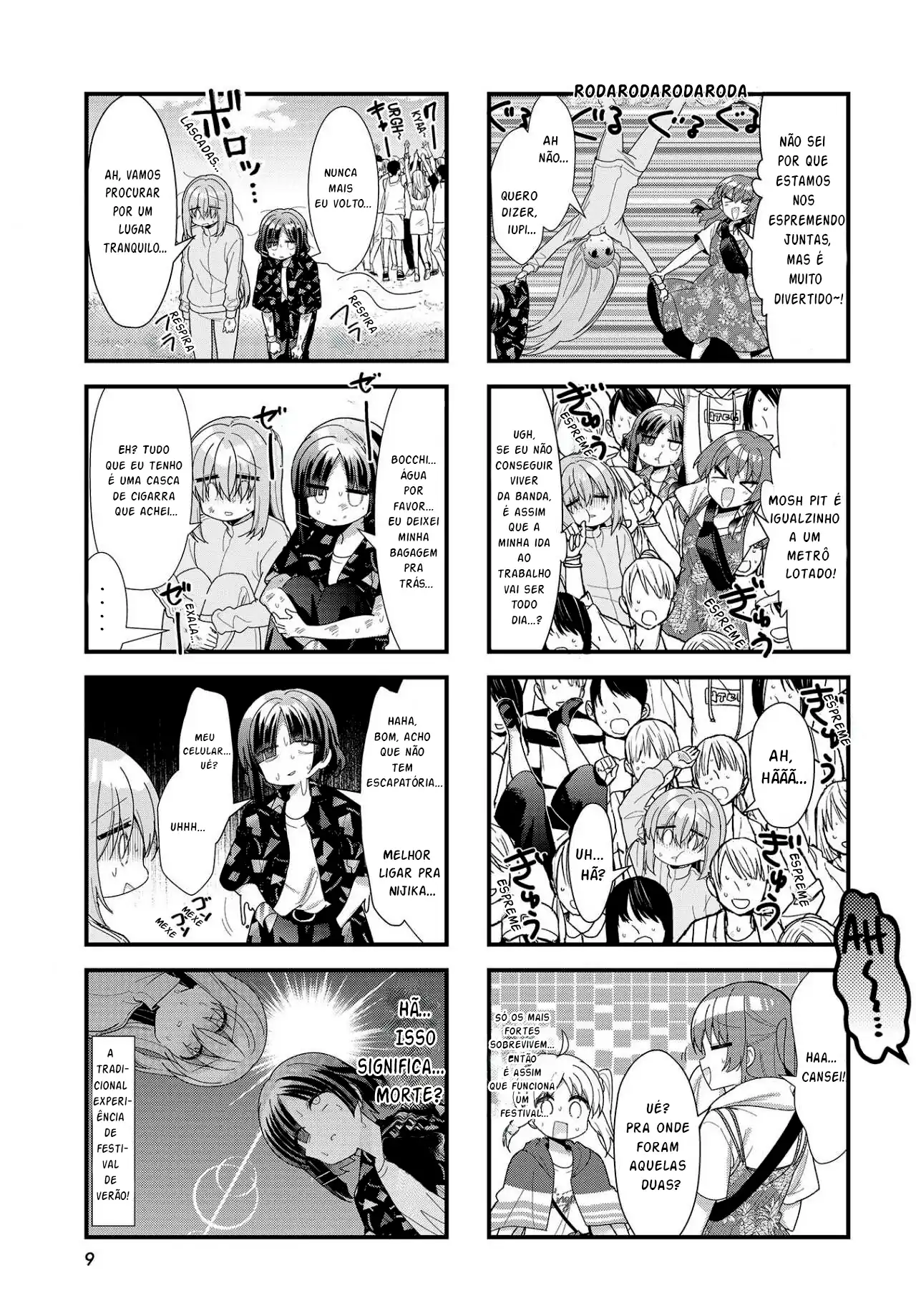 Bocchi, a Roqueira! Capítulo 45 Página 7