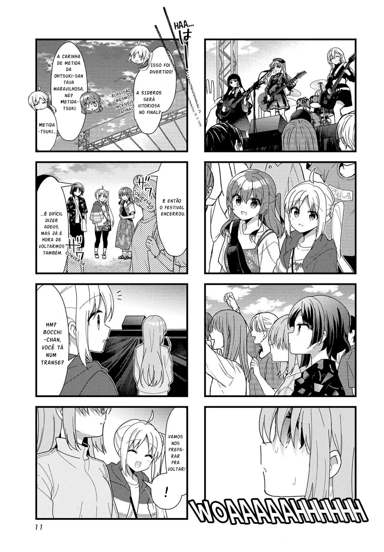 Bocchi, a Roqueira! Capítulo 45 Página 9