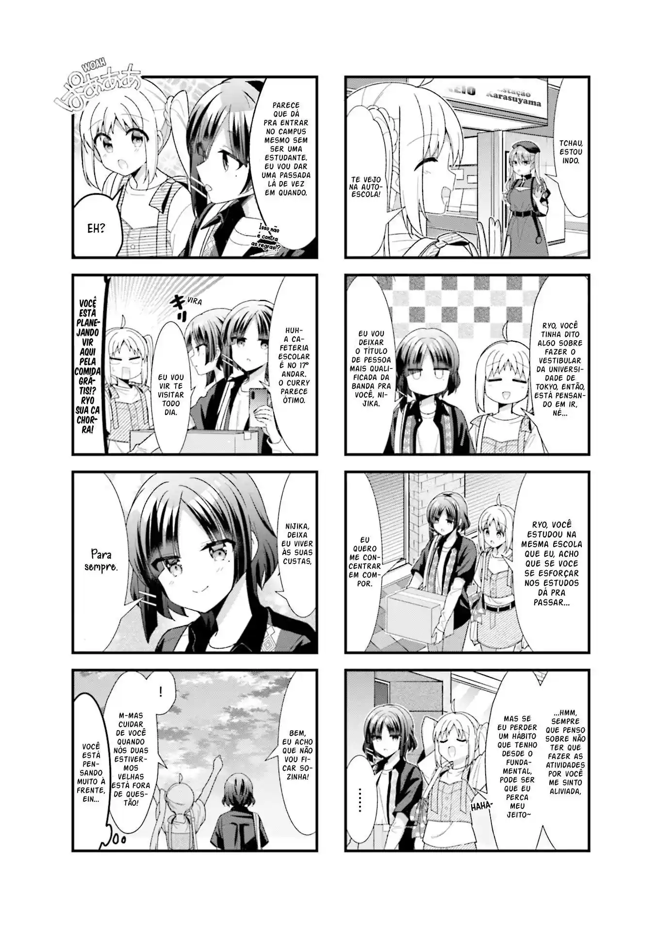 Bocchi, a Roqueira! Capítulo 47 Página 9