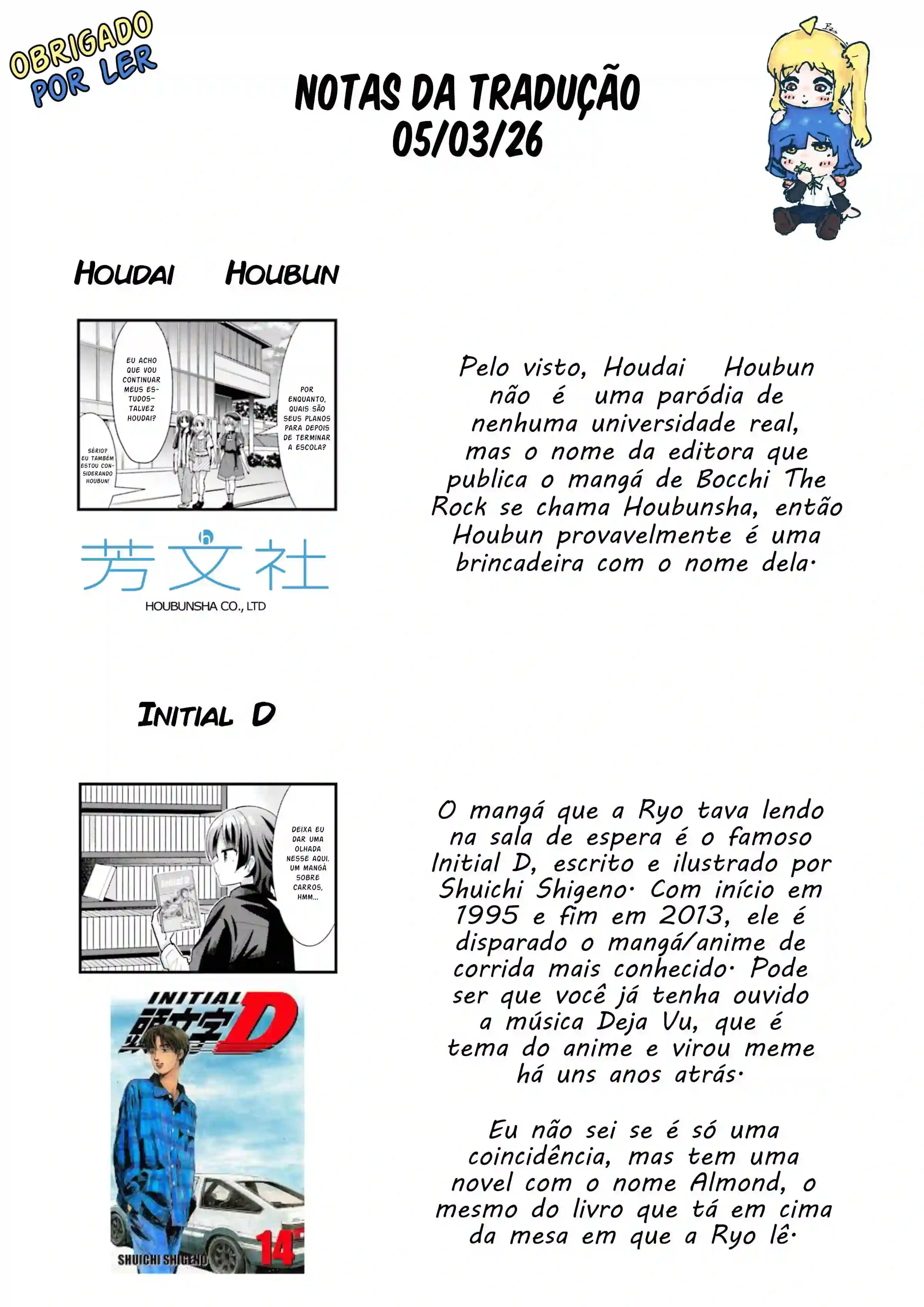 Bocchi, a Roqueira! Capítulo 47 Página 13