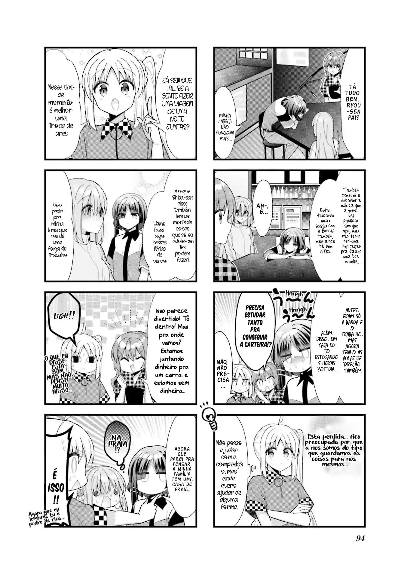 Bocchi, a Roqueira! Capítulo 48 Página 3