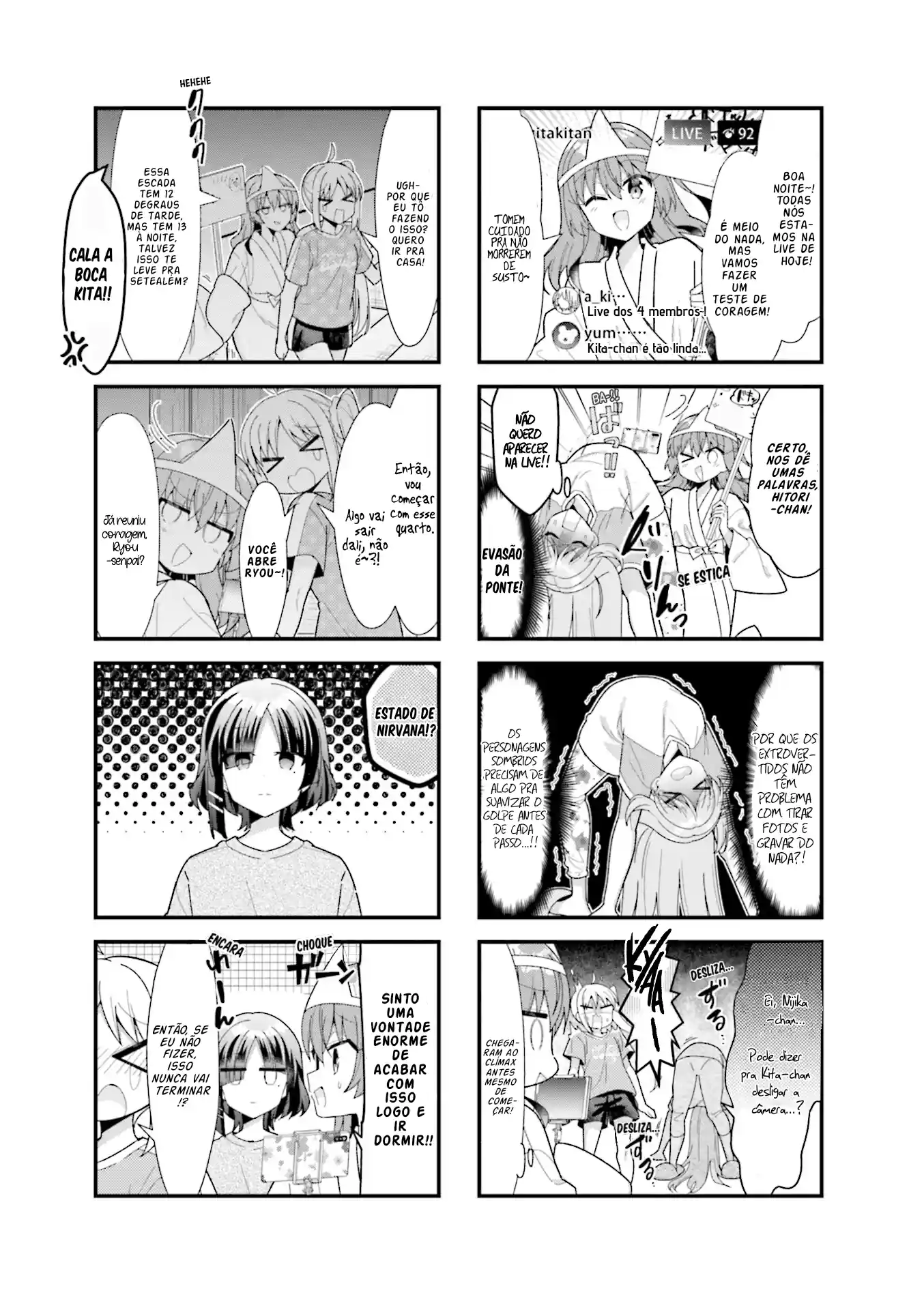 Bocchi, a Roqueira! Capítulo 49 Página 4