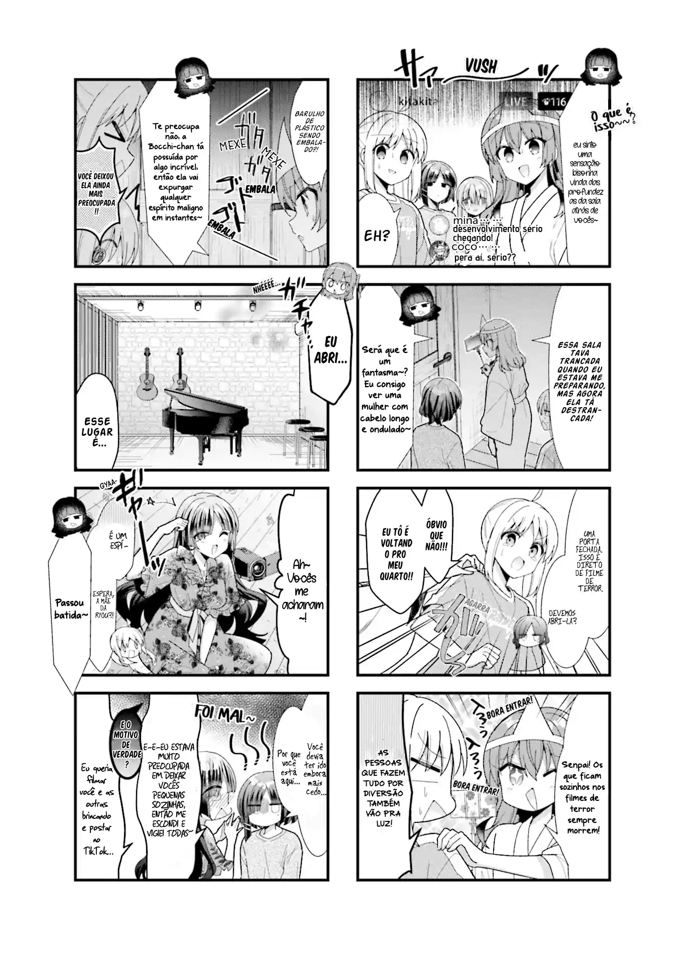 Bocchi, a Roqueira! Capítulo 49 Página 7