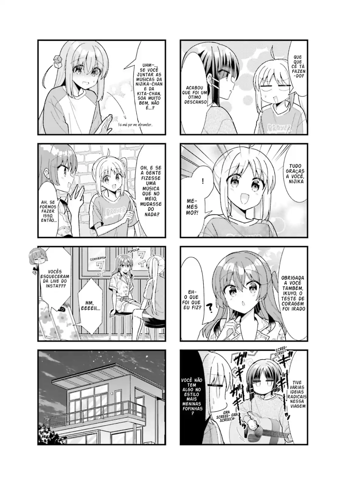 Bocchi, a Roqueira! Capítulo 49 Página 9