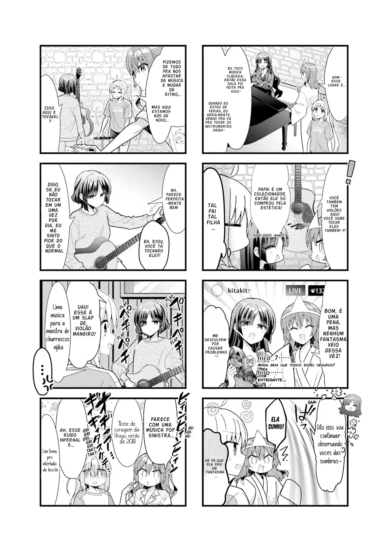 Bocchi, a Roqueira! Capítulo 49 Página 8