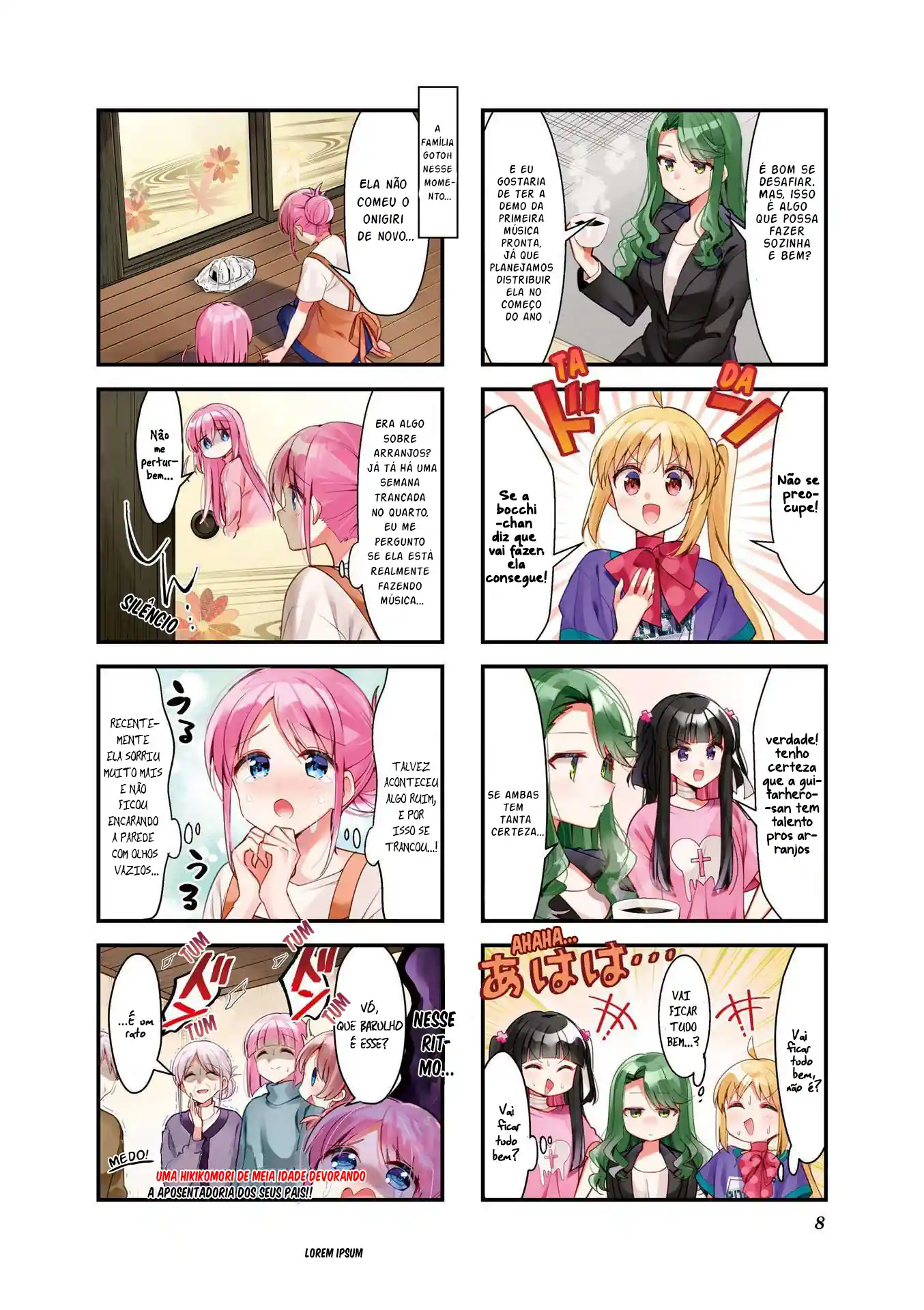 Bocchi, a Roqueira! Capítulo 51 Página 10