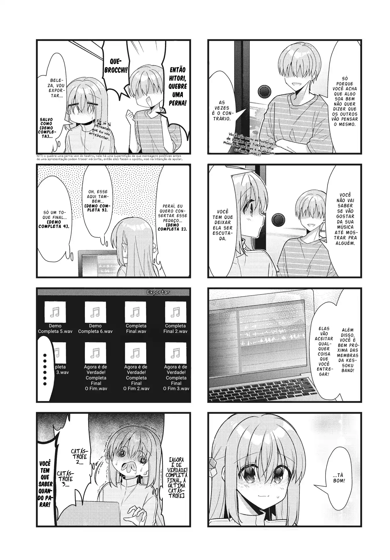 Bocchi, a Roqueira! Capítulo 51 Página 15