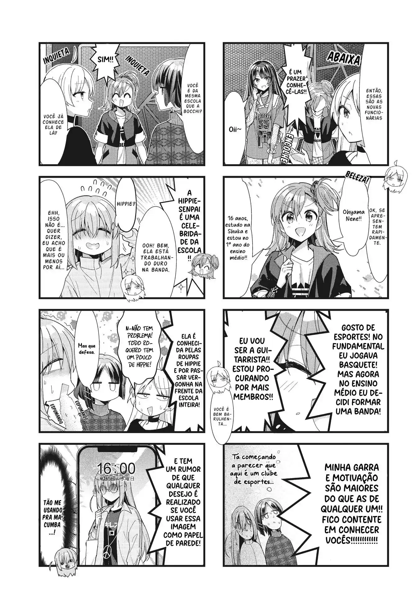 Bocchi, a Roqueira! Capítulo 52 Página 5