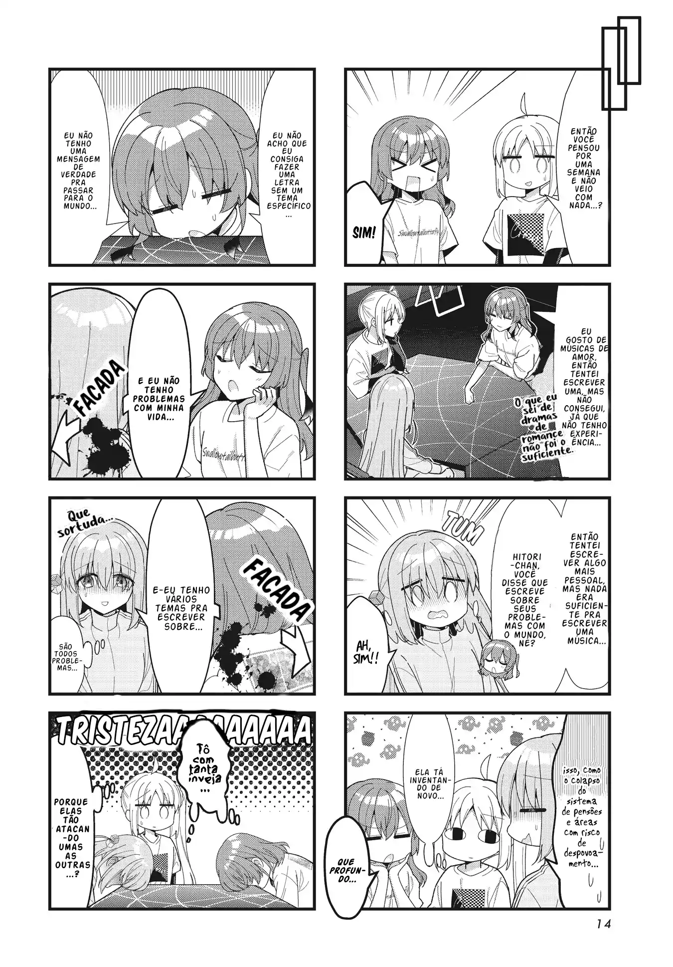 Bocchi, a Roqueira! Capítulo 54 Página 3