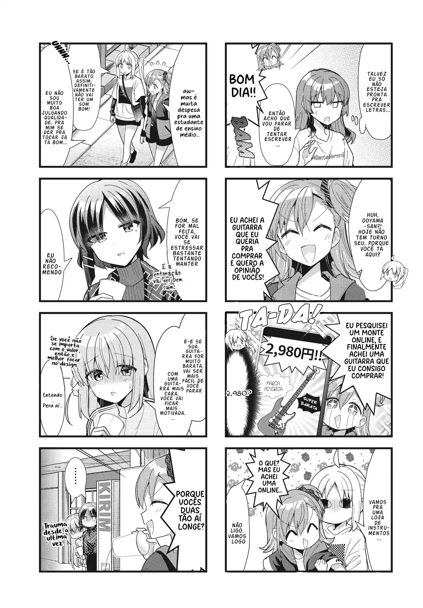 Bocchi, a Roqueira! Capítulo 54 Página 4