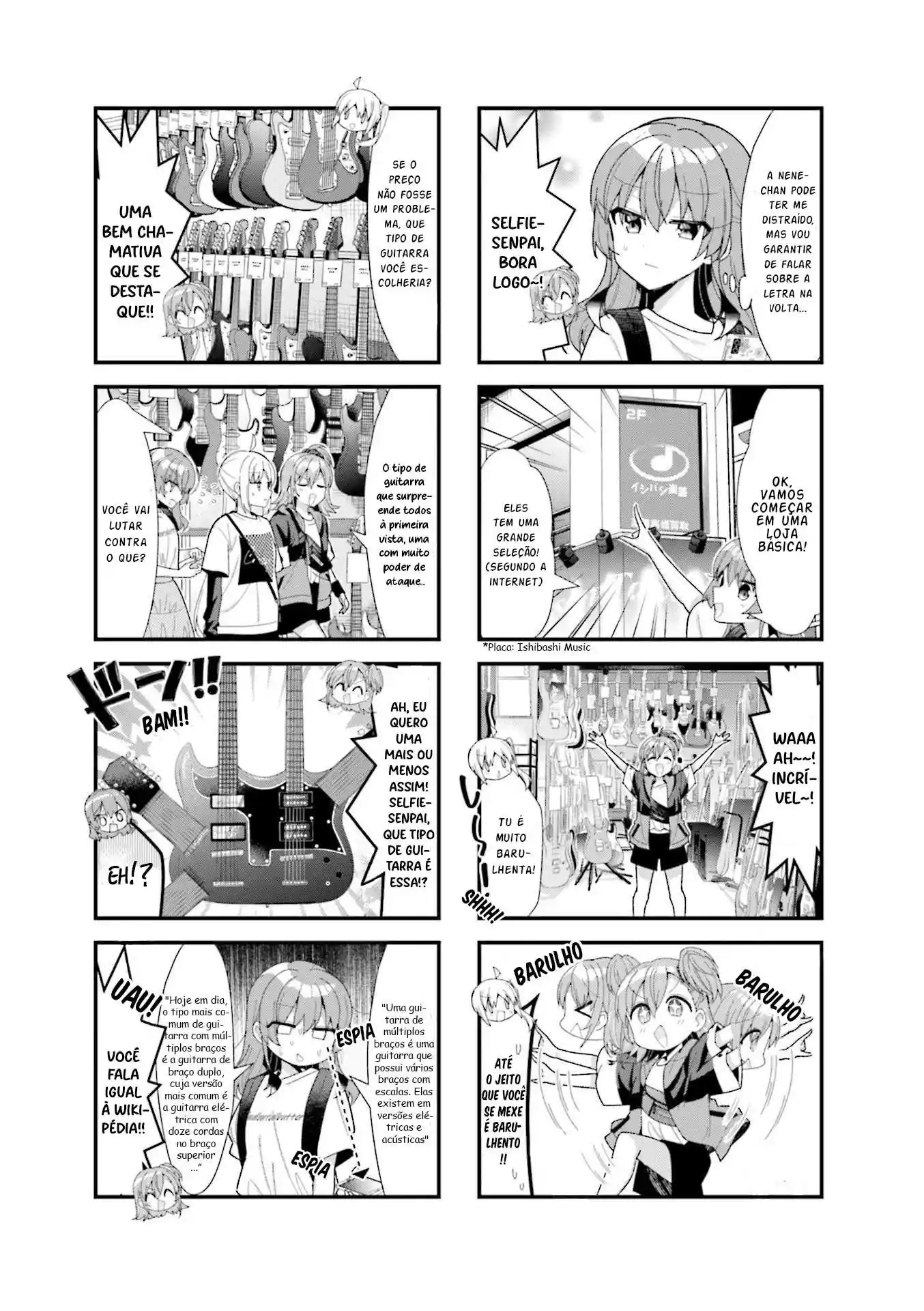Bocchi, a Roqueira! Capítulo 54 Página 6