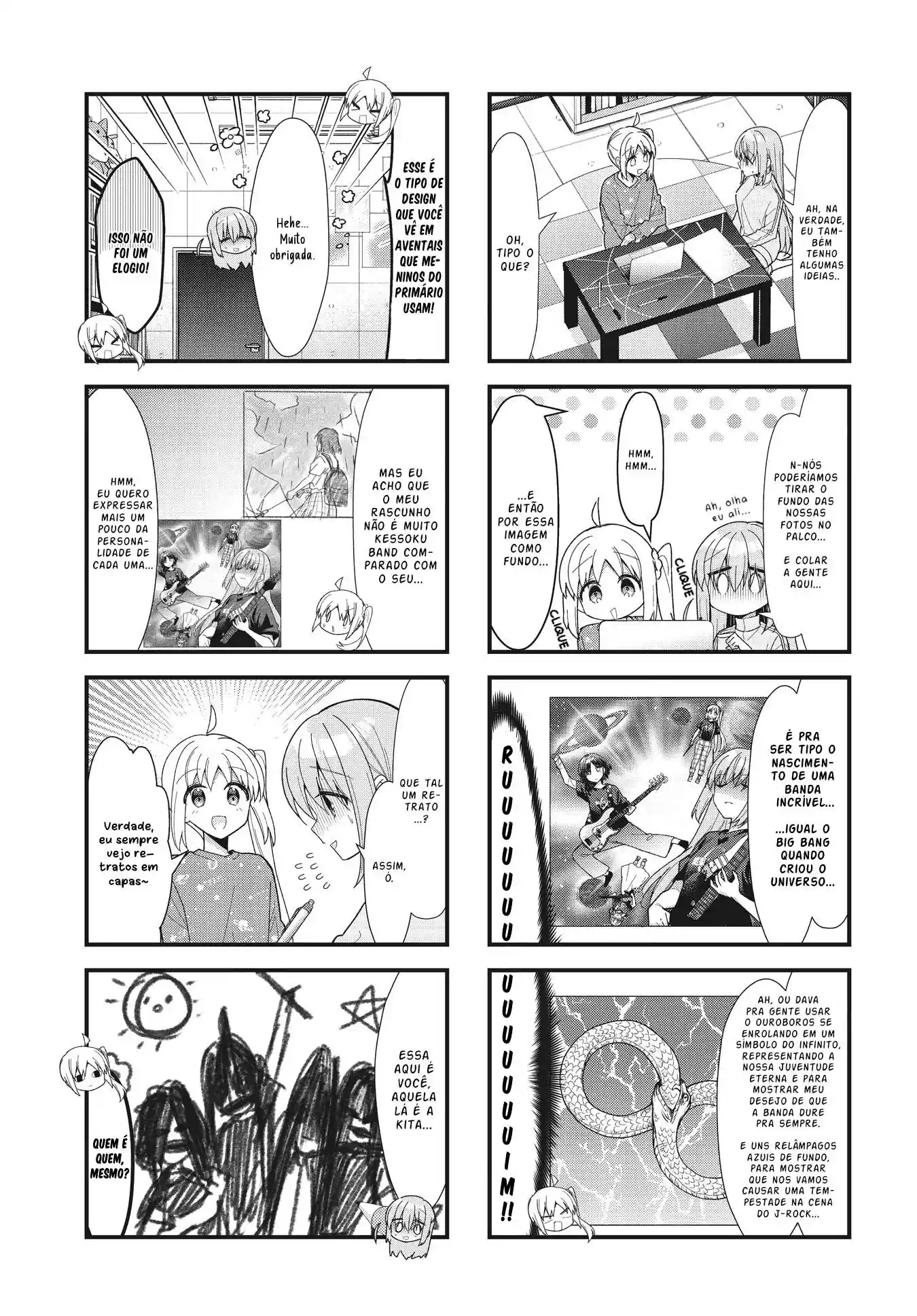 Bocchi, a Roqueira! Capítulo 55 Página 7